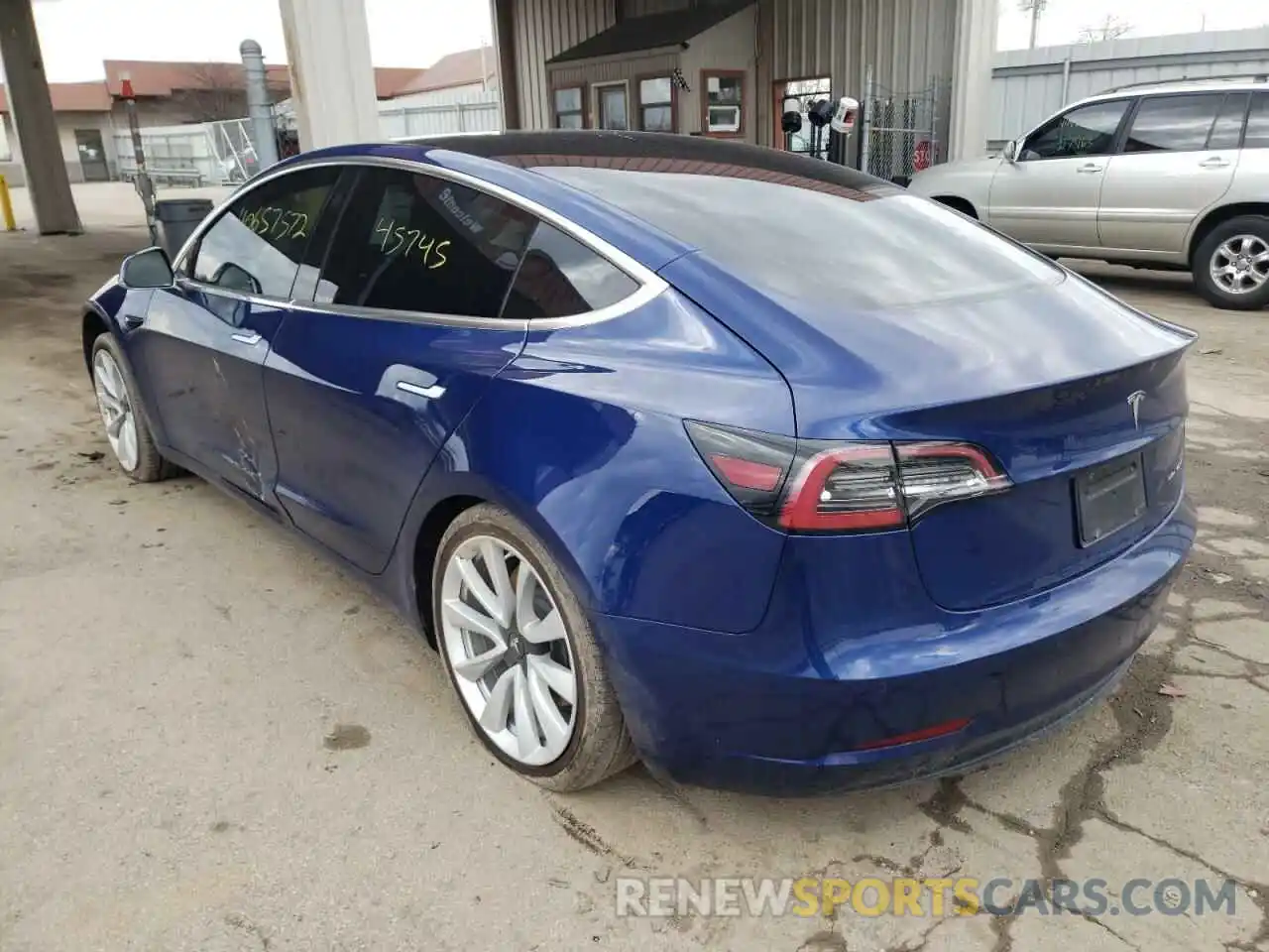 3 Photograph of a damaged car 5YJ3E1EBXKF453920 TESLA MODEL 3 2019