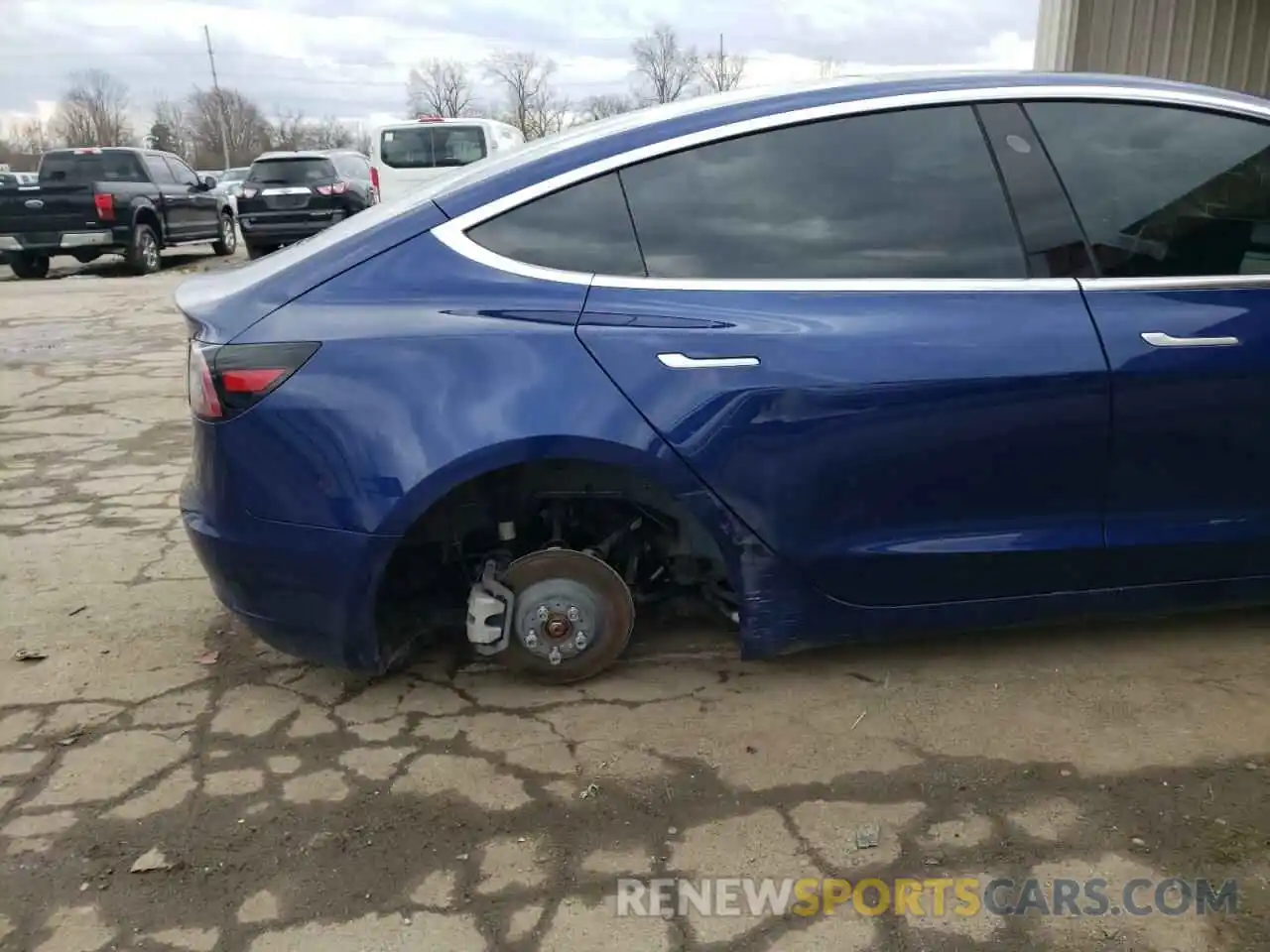 9 Photograph of a damaged car 5YJ3E1EBXKF453920 TESLA MODEL 3 2019