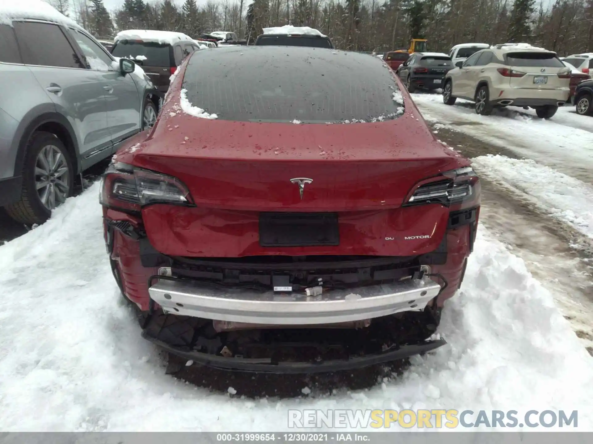 6 Photograph of a damaged car 5YJ3E1EBXKF454565 TESLA MODEL 3 2019