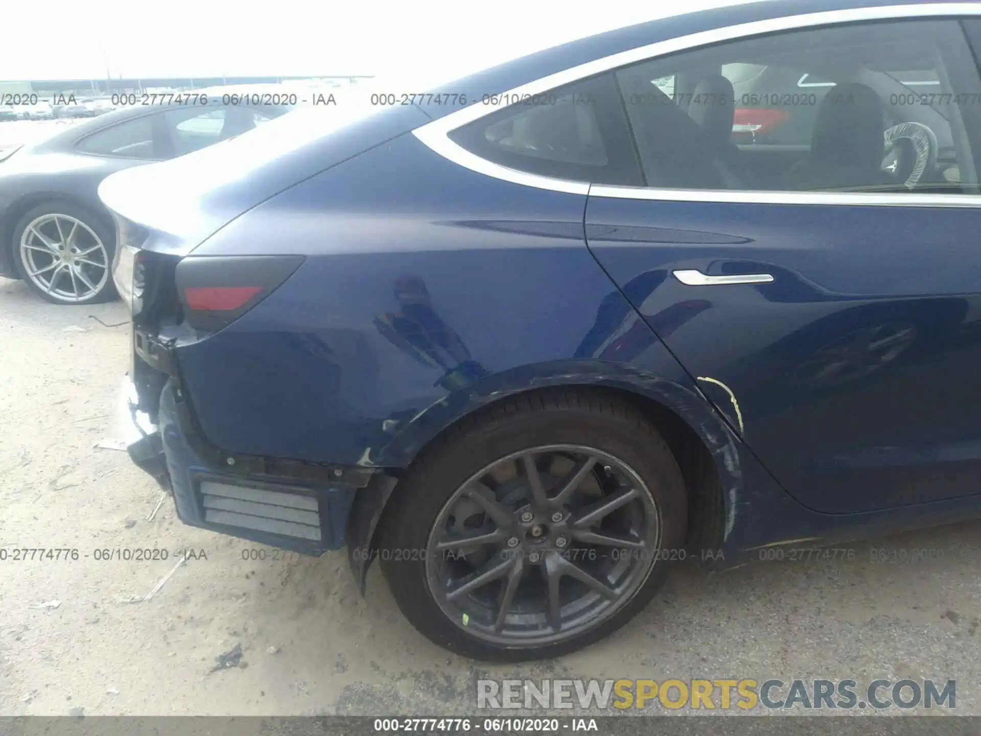 6 Photograph of a damaged car 5YJ3E1EBXKF464934 TESLA MODEL 3 2019