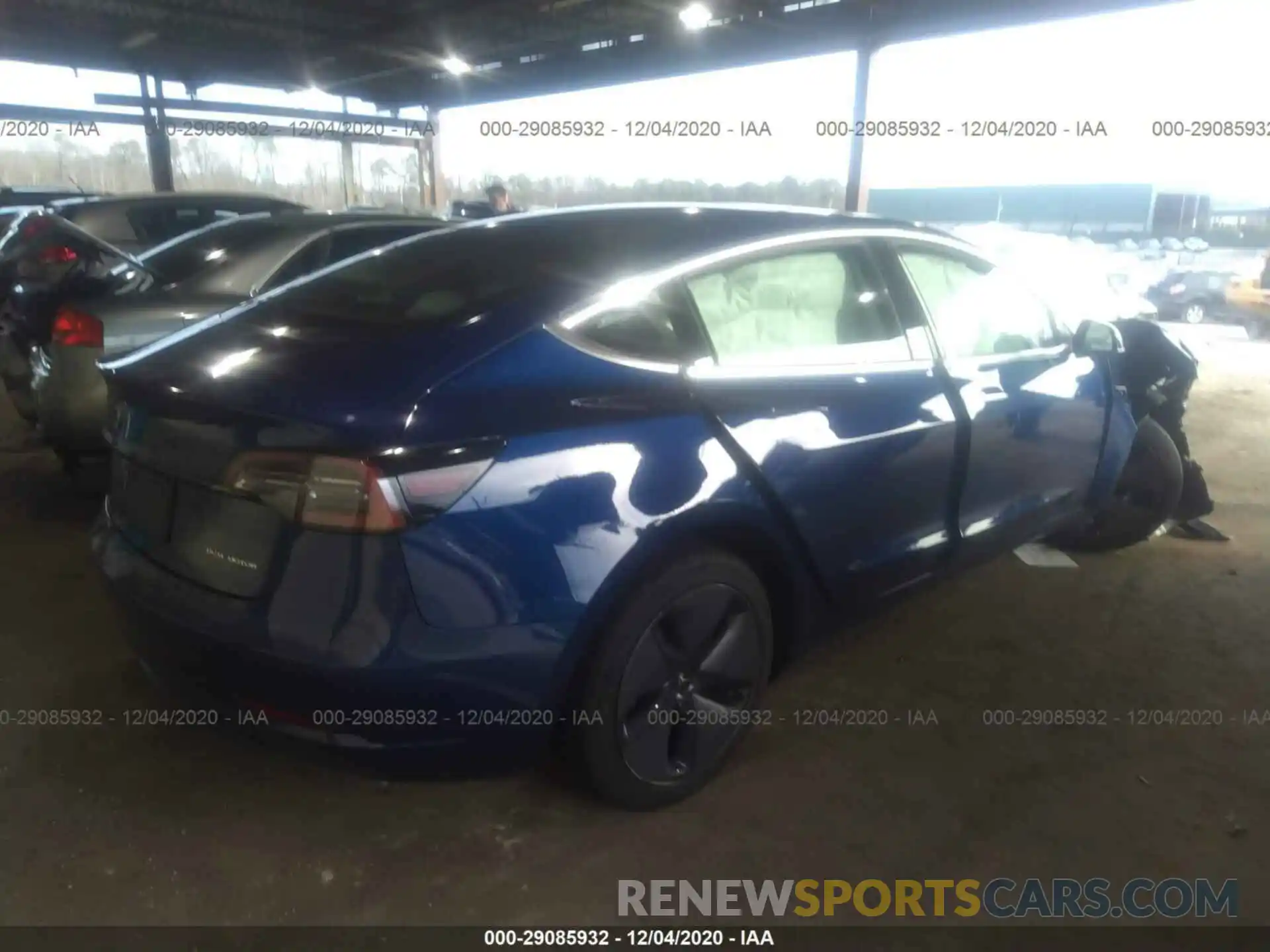 4 Photograph of a damaged car 5YJ3E1EBXKF465050 TESLA MODEL 3 2019