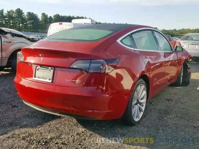 4 Фотография поврежденного автомобиля 5YJ3E1EBXKF465212 TESLA MODEL 3 2019