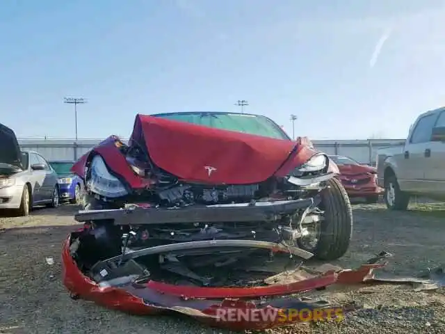 9 Photograph of a damaged car 5YJ3E1EBXKF465212 TESLA MODEL 3 2019