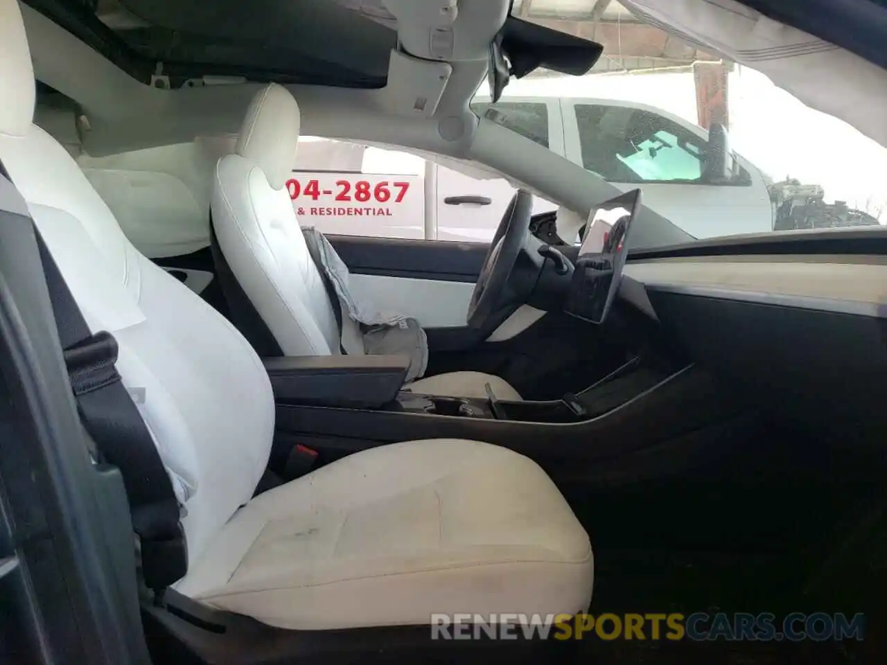 5 Photograph of a damaged car 5YJ3E1EBXKF469745 TESLA MODEL 3 2019