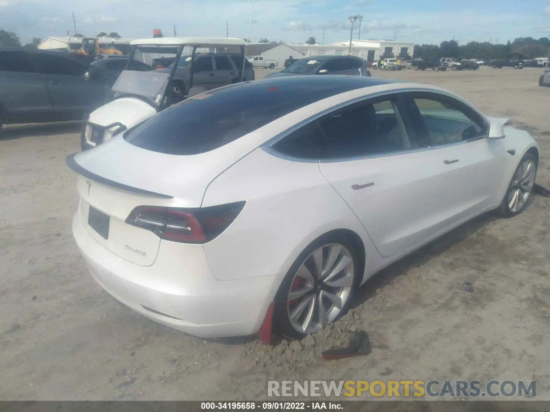 4 Photograph of a damaged car 5YJ3E1EBXKF487176 TESLA MODEL 3 2019