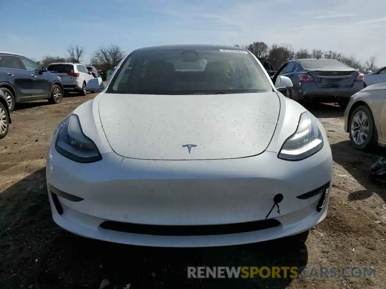 5 Photograph of a damaged car 5YJ3E1EBXKF493480 TESLA MODEL 3 2019