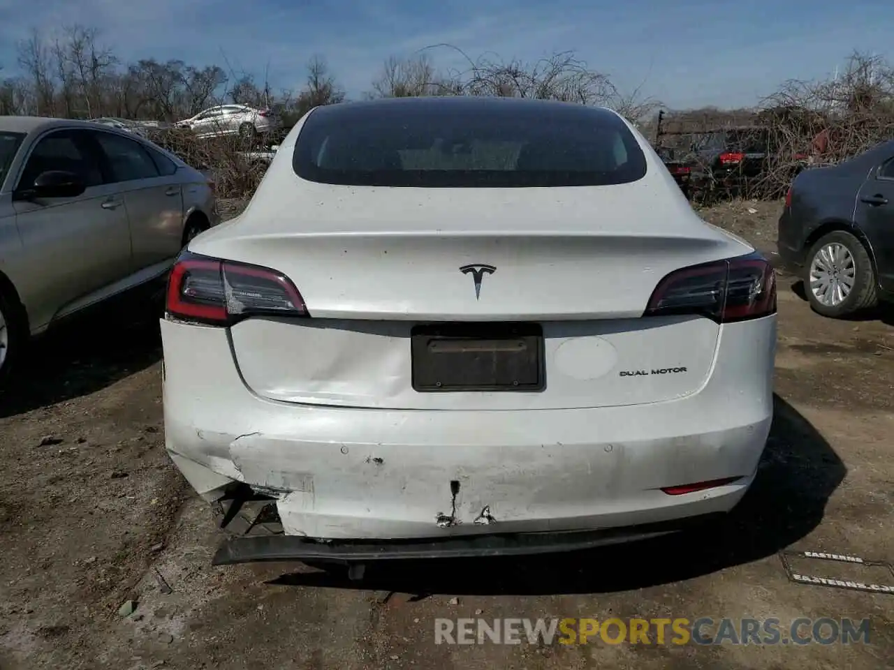 6 Photograph of a damaged car 5YJ3E1EBXKF493480 TESLA MODEL 3 2019