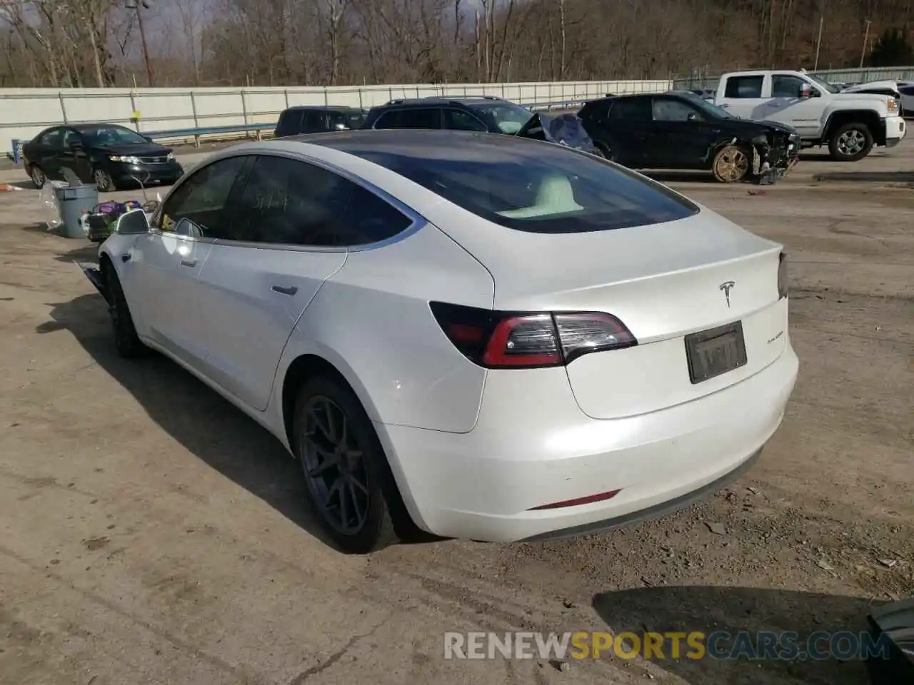 3 Photograph of a damaged car 5YJ3E1EBXKF494421 TESLA MODEL 3 2019