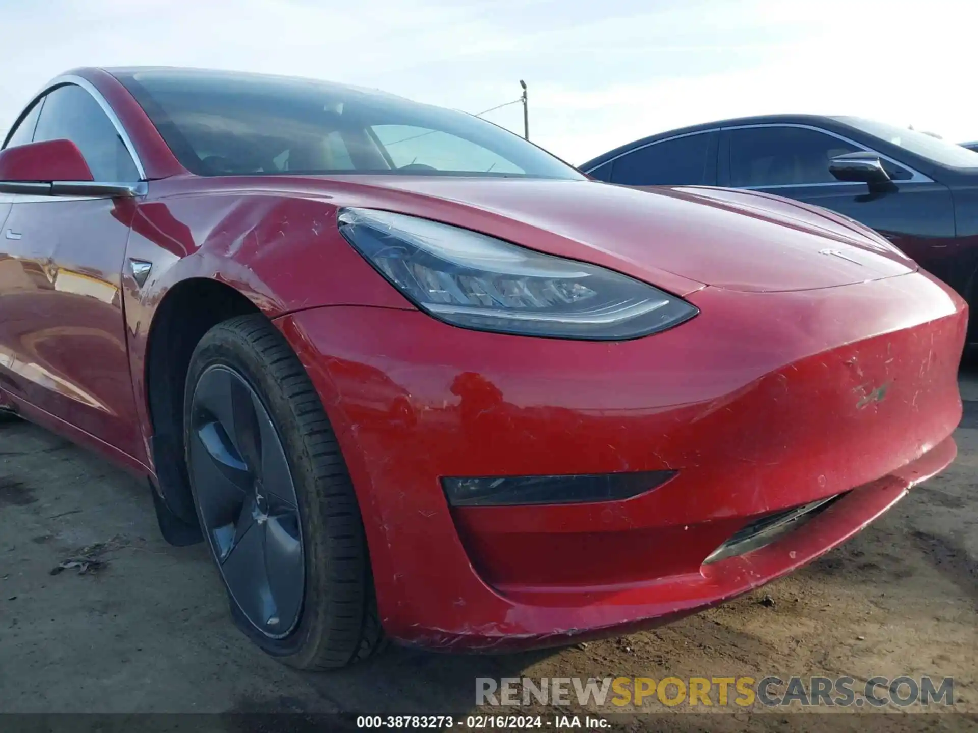 19 Photograph of a damaged car 5YJ3E1EBXKF496766 TESLA MODEL 3 2019