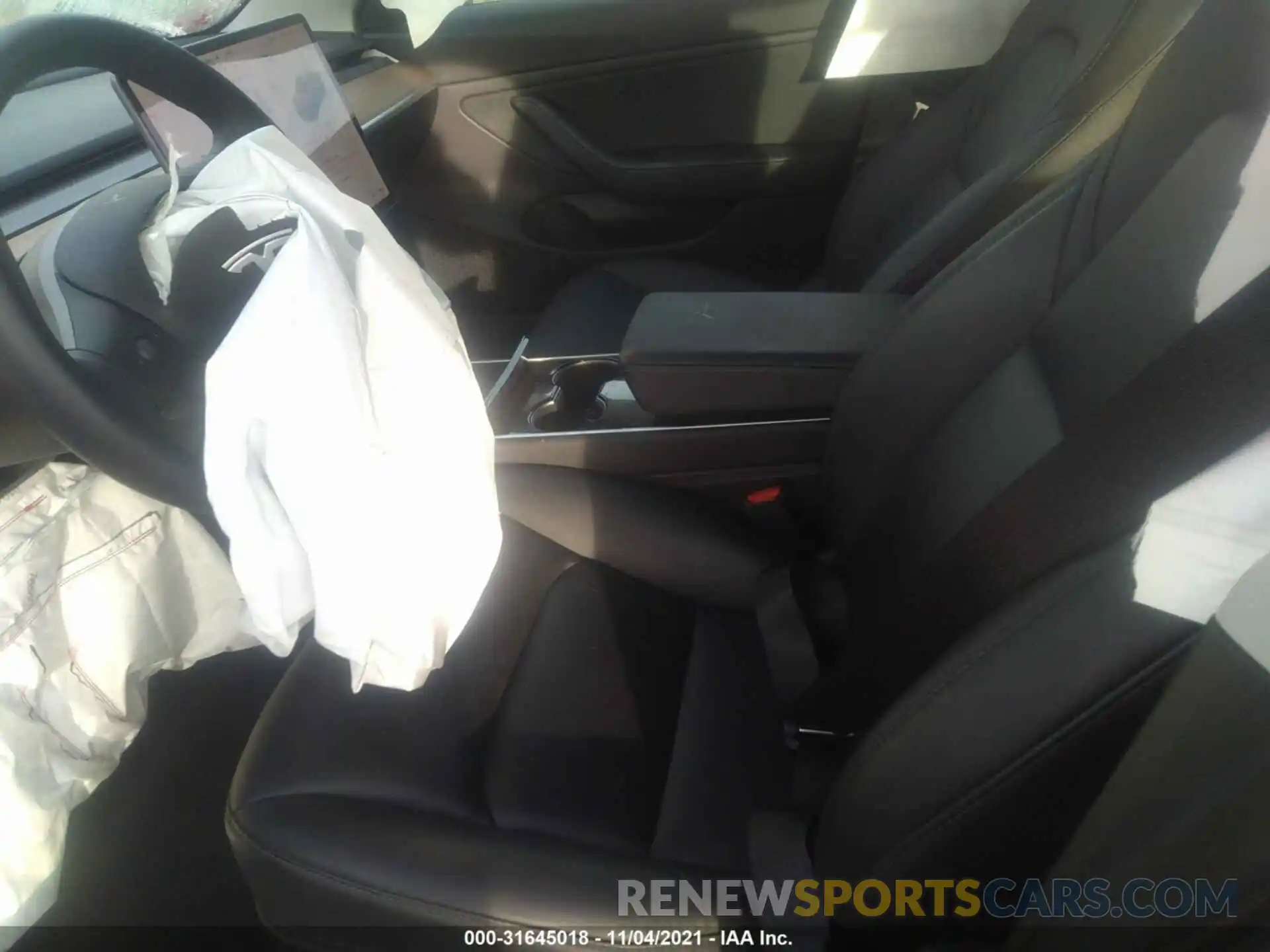 5 Photograph of a damaged car 5YJ3E1EBXKF497125 TESLA MODEL 3 2019