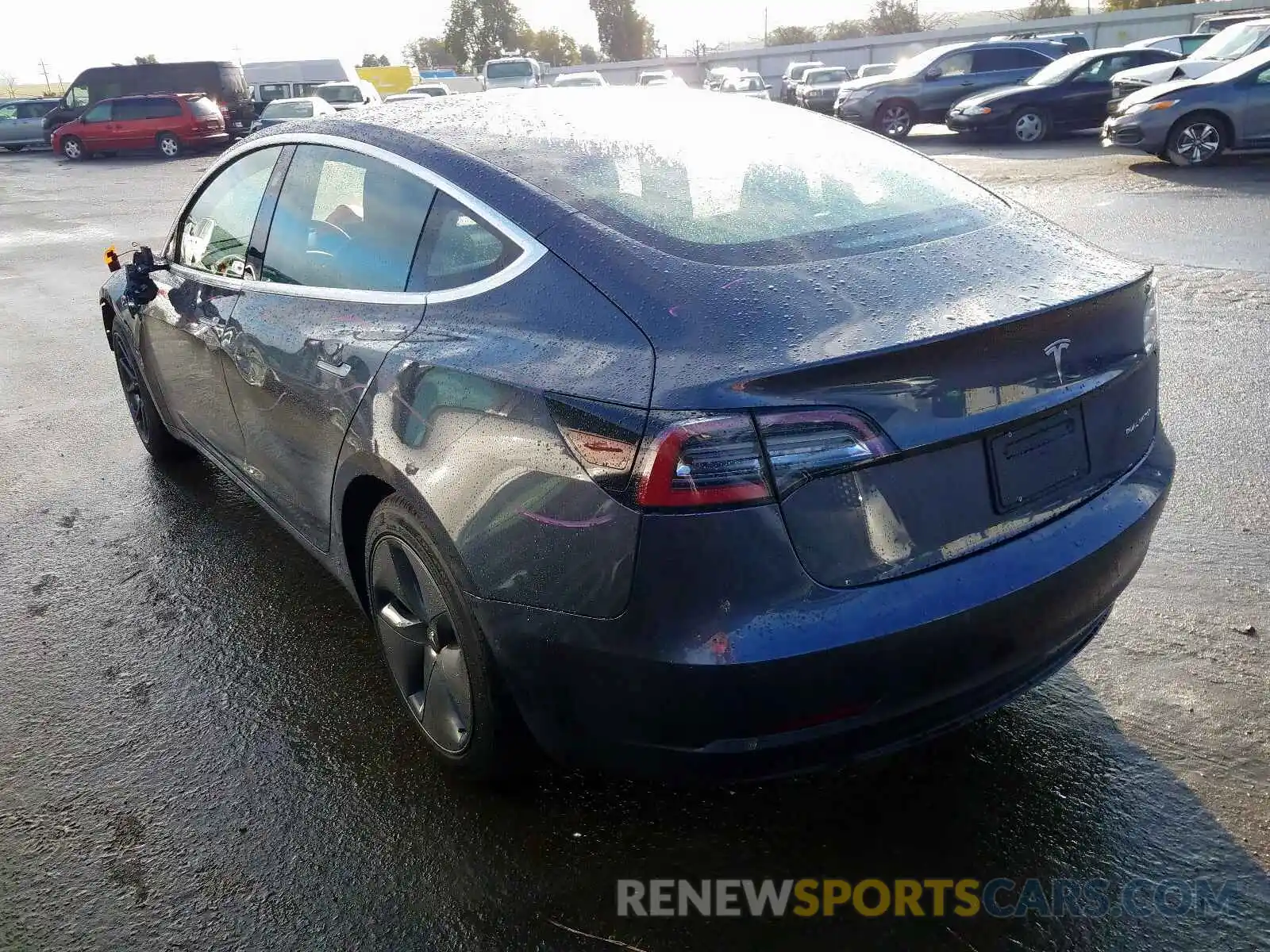 3 Photograph of a damaged car 5YJ3E1EBXKF510228 TESLA MODEL 3 2019