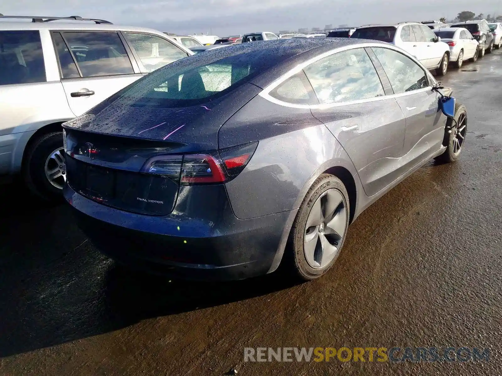 4 Photograph of a damaged car 5YJ3E1EBXKF510228 TESLA MODEL 3 2019