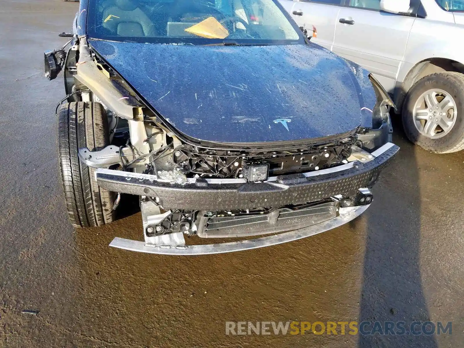 9 Photograph of a damaged car 5YJ3E1EBXKF510228 TESLA MODEL 3 2019