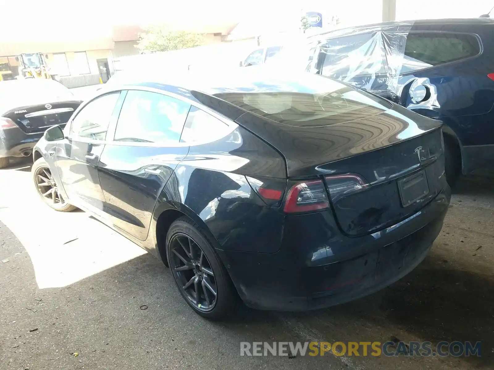 3 Photograph of a damaged car 5YJ3E1EN4KF432464 TESLA MODEL 3 2019