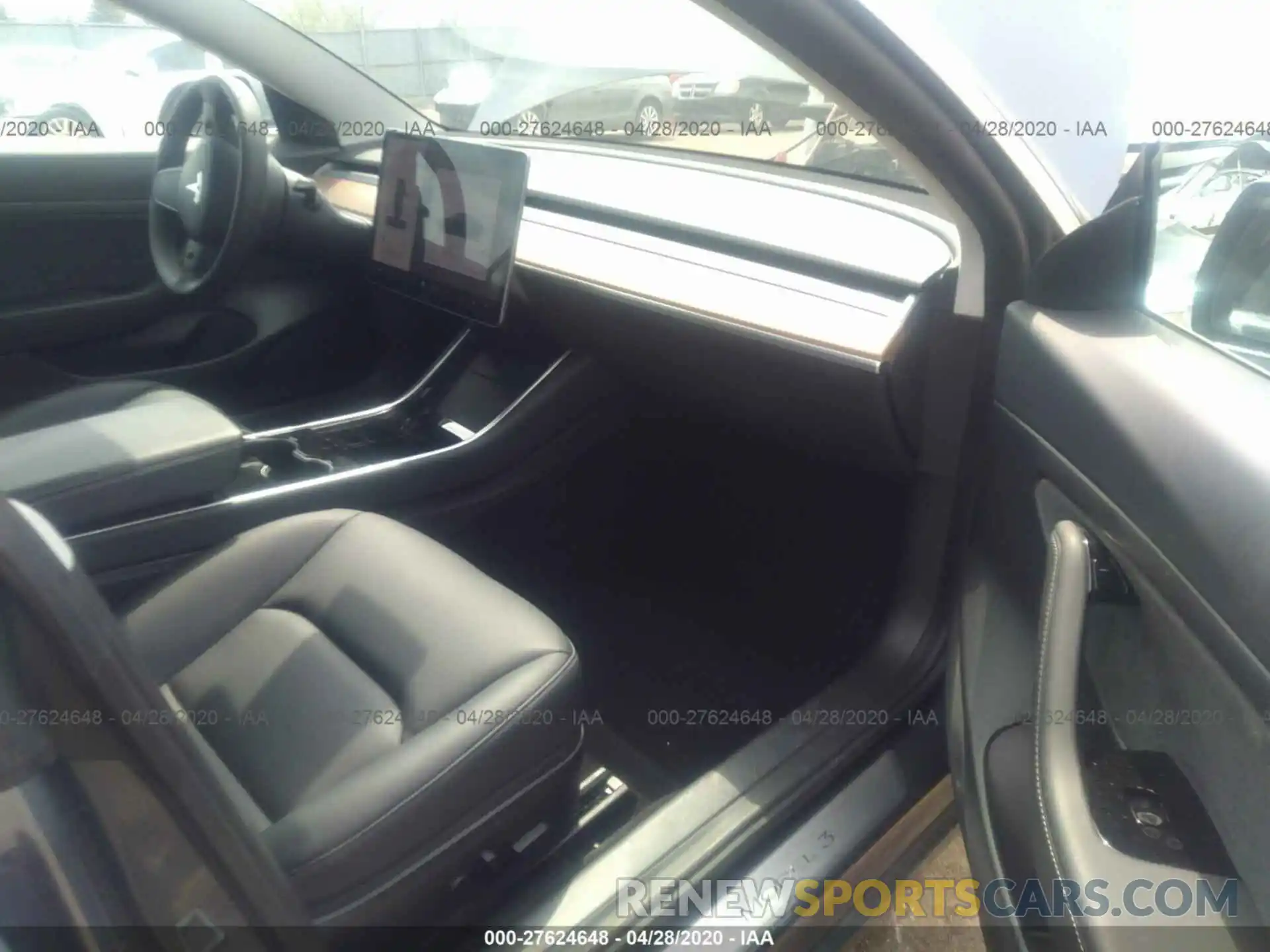 5 Photograph of a damaged car 5YJ3E1EA0LF495828 TESLA MODEL 3 2020