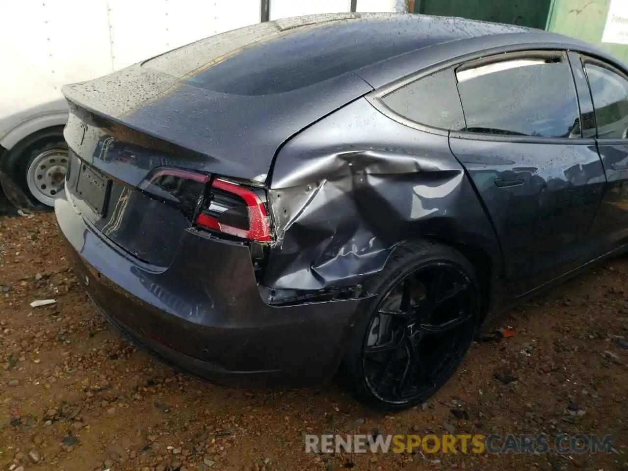 9 Photograph of a damaged car 5YJ3E1EA0LF496011 TESLA MODEL 3 2020