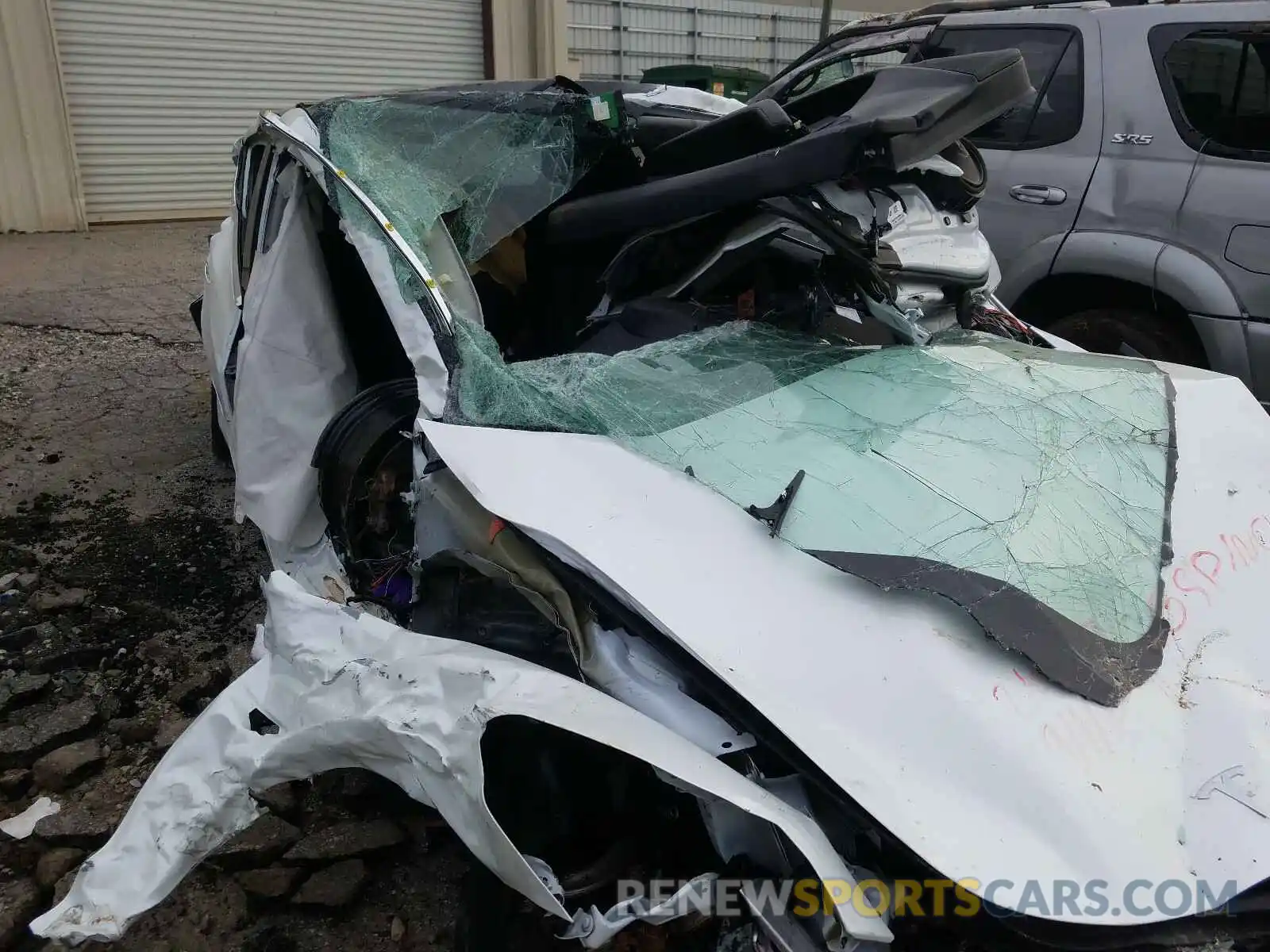 9 Photograph of a damaged car 5YJ3E1EA0LF504141 TESLA MODEL 3 2020