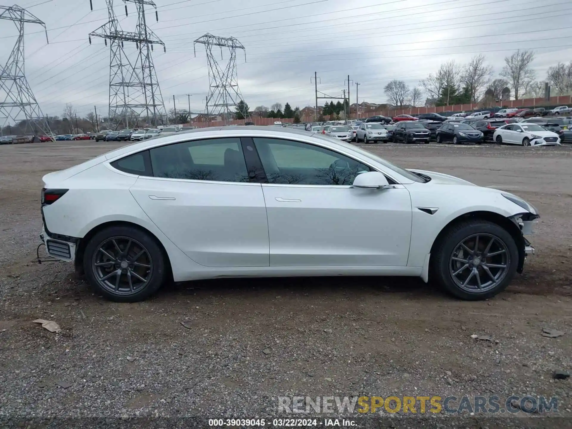 13 Photograph of a damaged car 5YJ3E1EA0LF504236 TESLA MODEL 3 2020