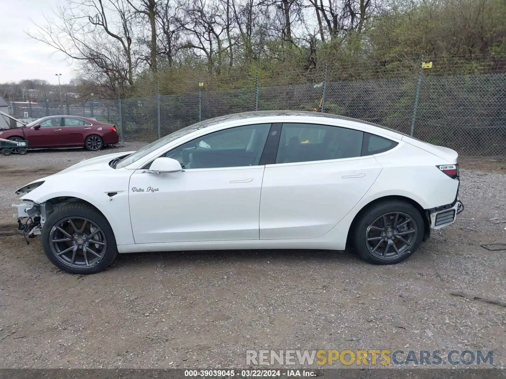 14 Photograph of a damaged car 5YJ3E1EA0LF504236 TESLA MODEL 3 2020