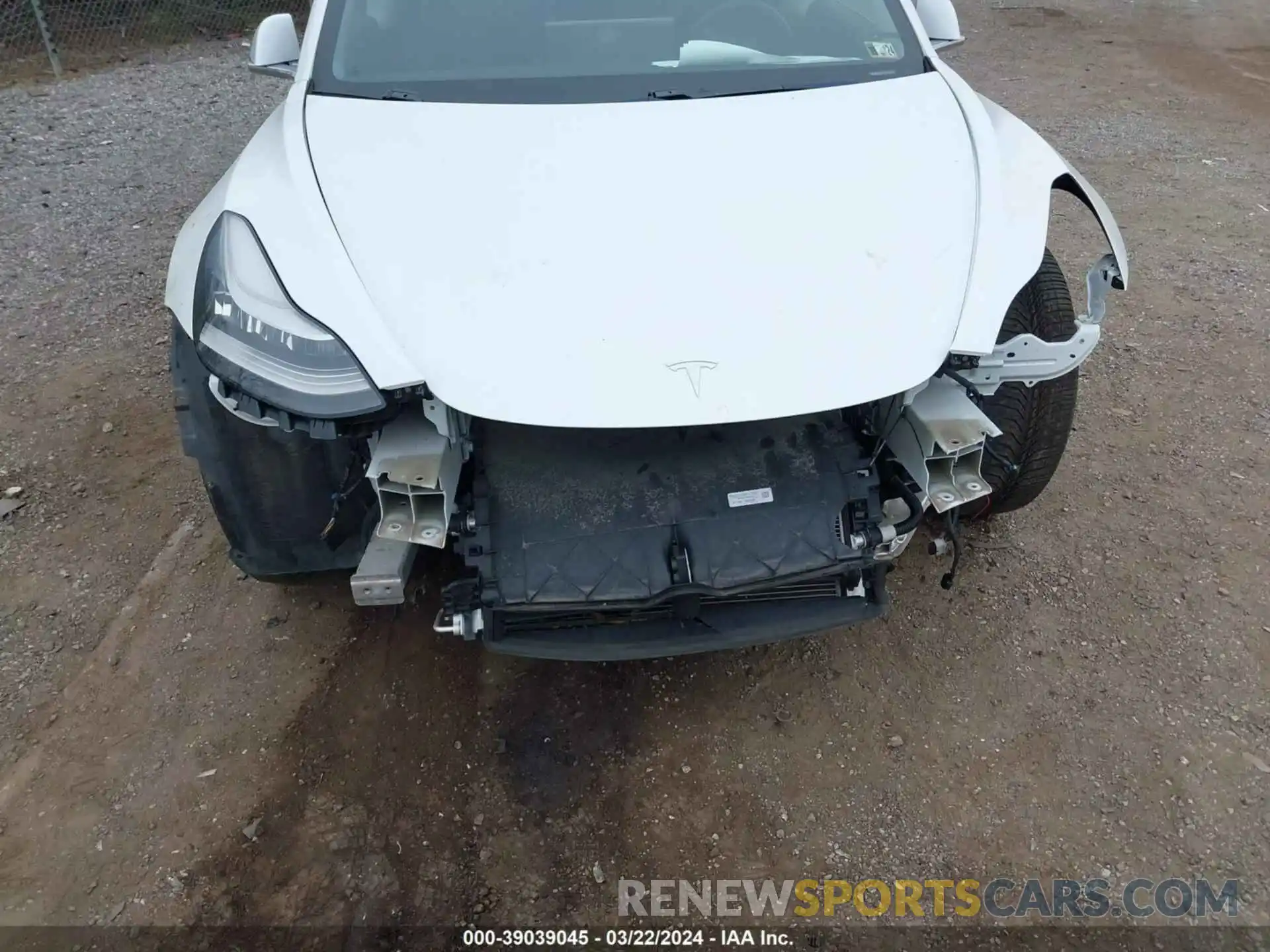 6 Photograph of a damaged car 5YJ3E1EA0LF504236 TESLA MODEL 3 2020