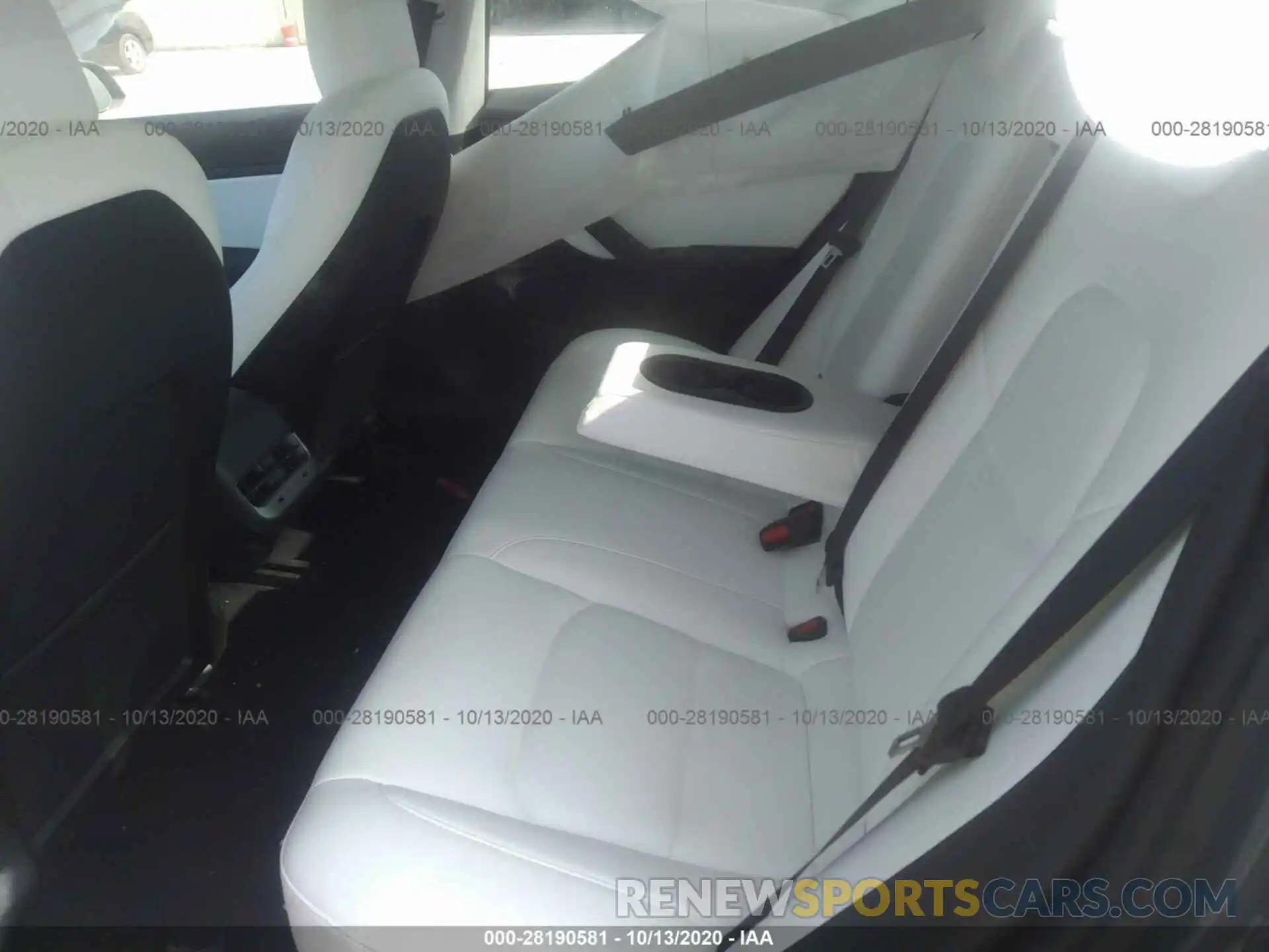 8 Photograph of a damaged car 5YJ3E1EA0LF598845 TESLA MODEL 3 2020