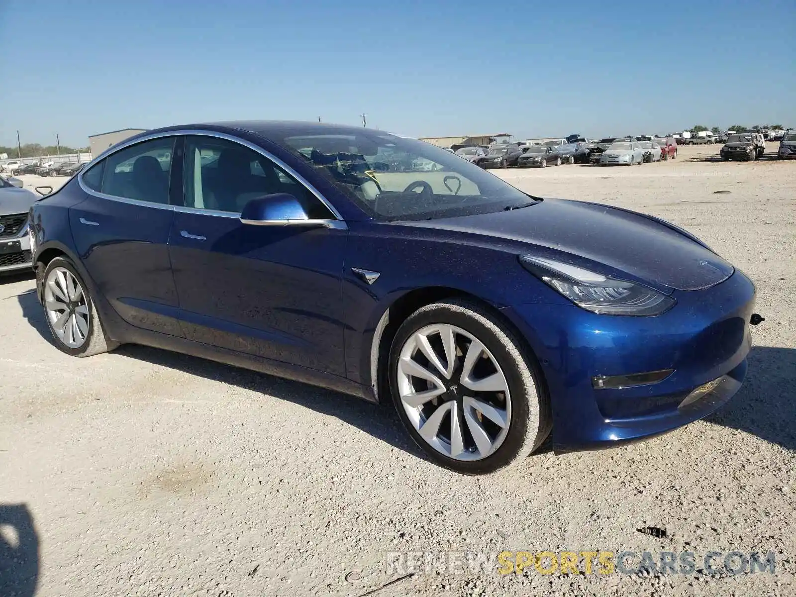 1 Фотография поврежденного автомобиля 5YJ3E1EA0LF614185 TESLA MODEL 3 2020