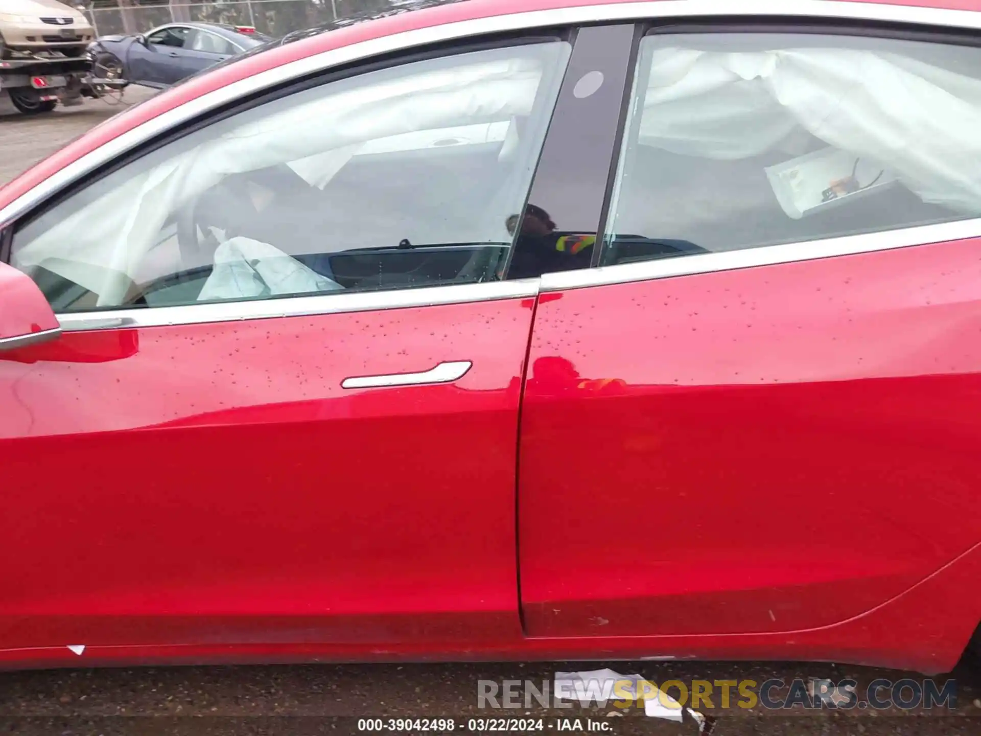 13 Photograph of a damaged car 5YJ3E1EA0LF629737 TESLA MODEL 3 2020