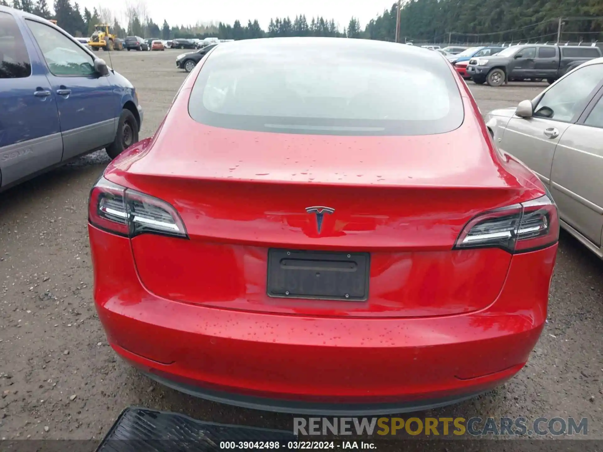 15 Photograph of a damaged car 5YJ3E1EA0LF629737 TESLA MODEL 3 2020