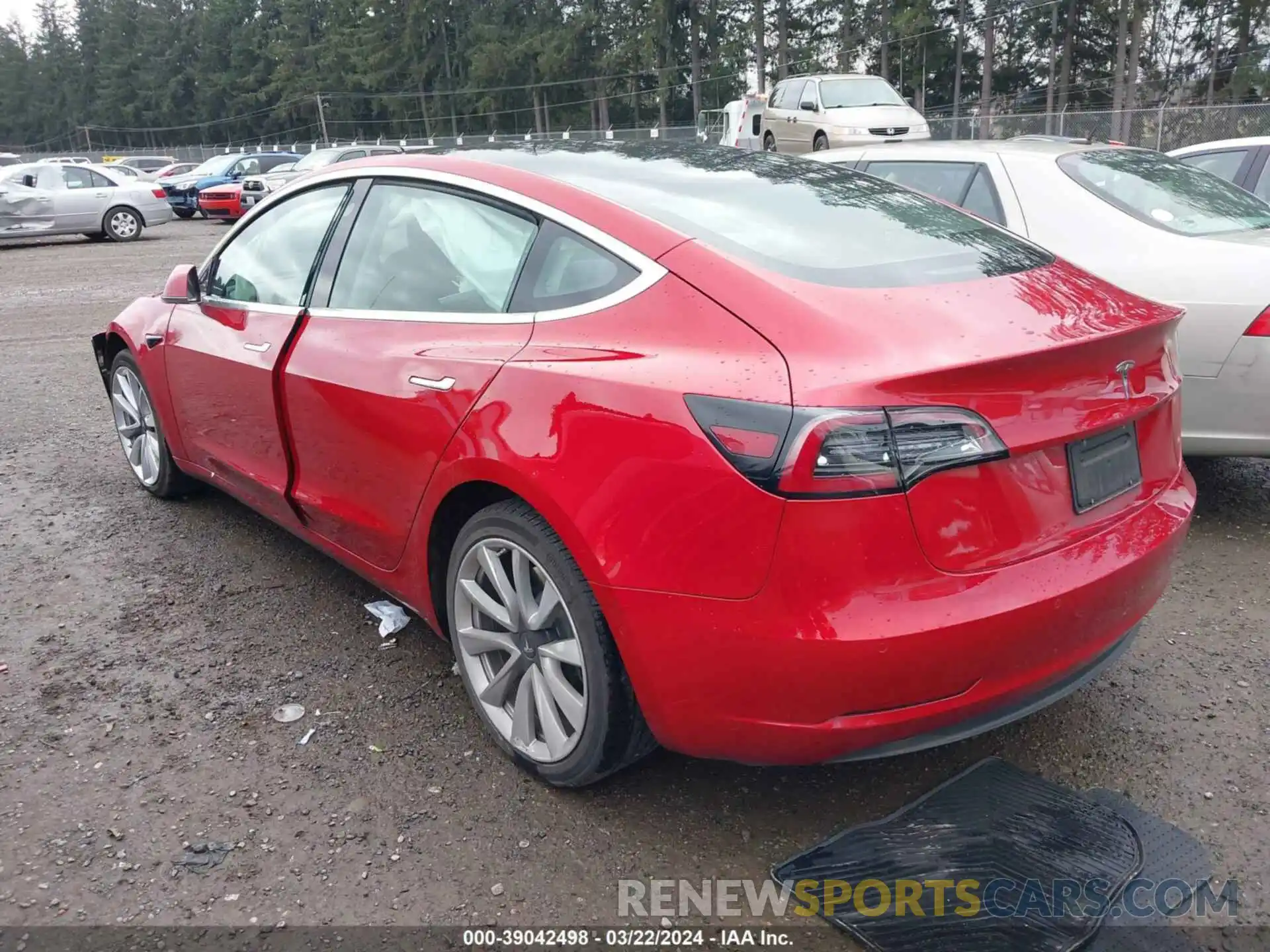 3 Photograph of a damaged car 5YJ3E1EA0LF629737 TESLA MODEL 3 2020