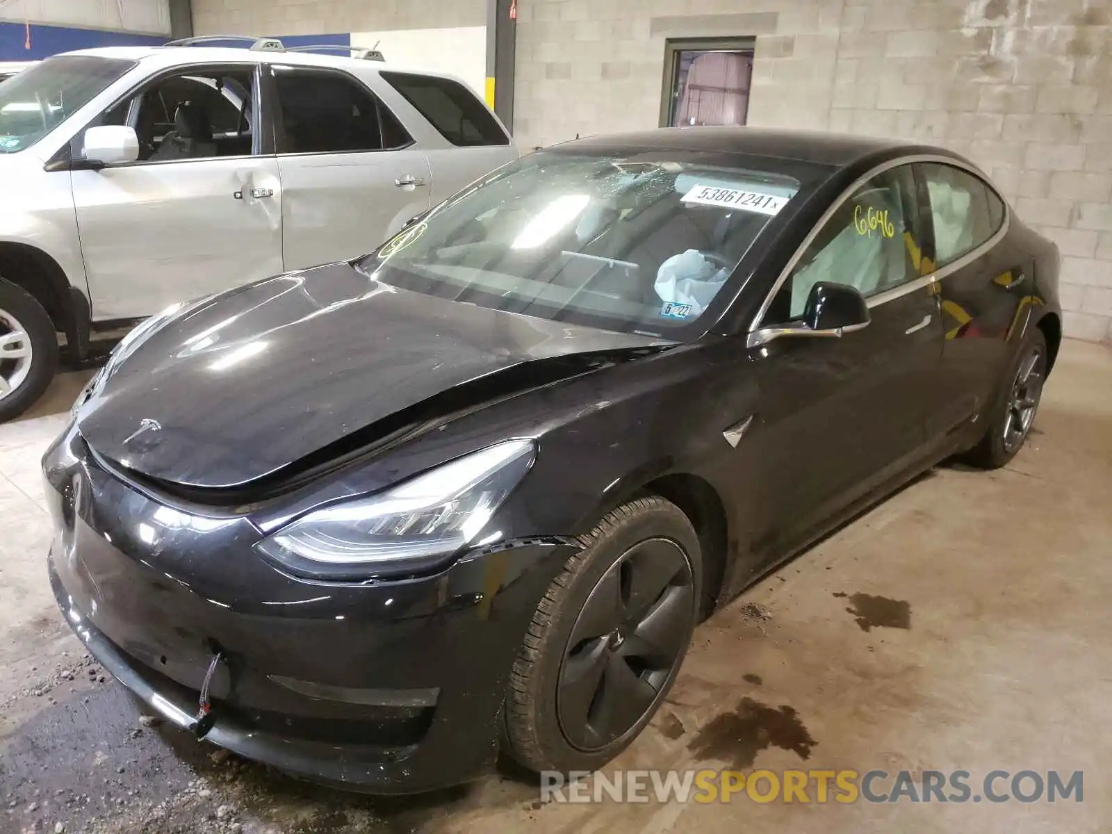 2 Фотография поврежденного автомобиля 5YJ3E1EA0LF643847 TESLA MODEL 3 2020