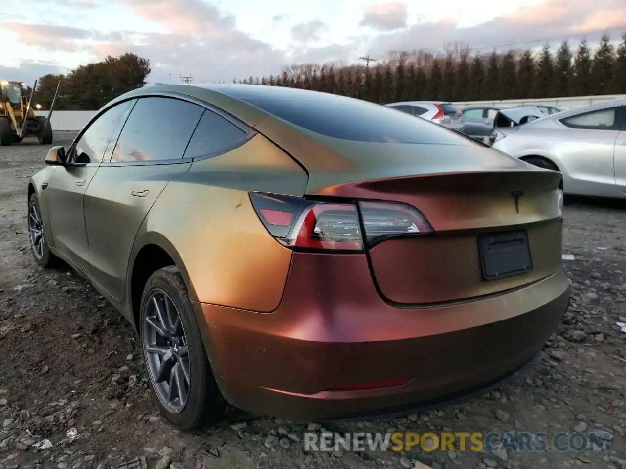 3 Photograph of a damaged car 5YJ3E1EA0LF657585 TESLA MODEL 3 2020