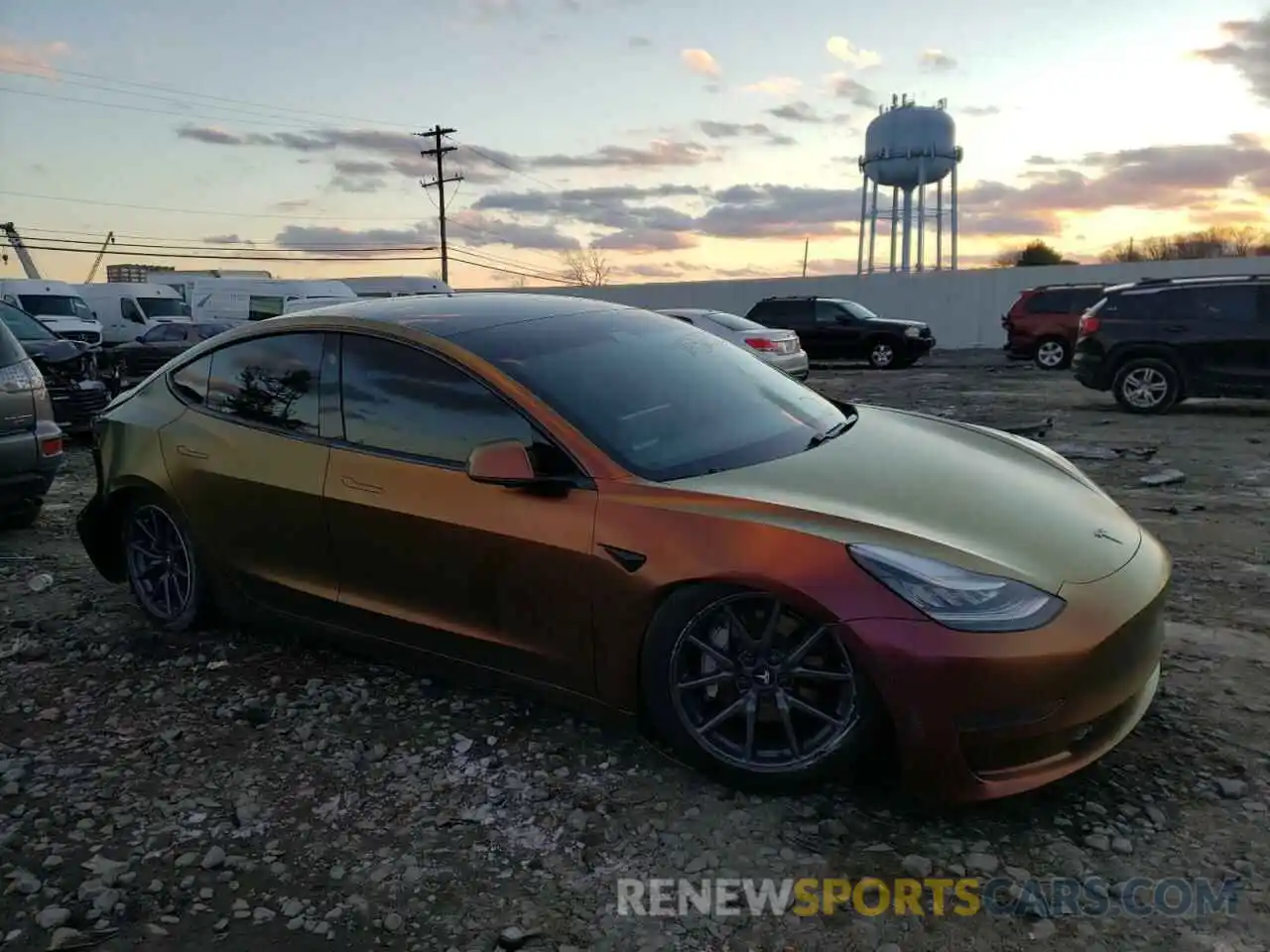 9 Photograph of a damaged car 5YJ3E1EA0LF657585 TESLA MODEL 3 2020