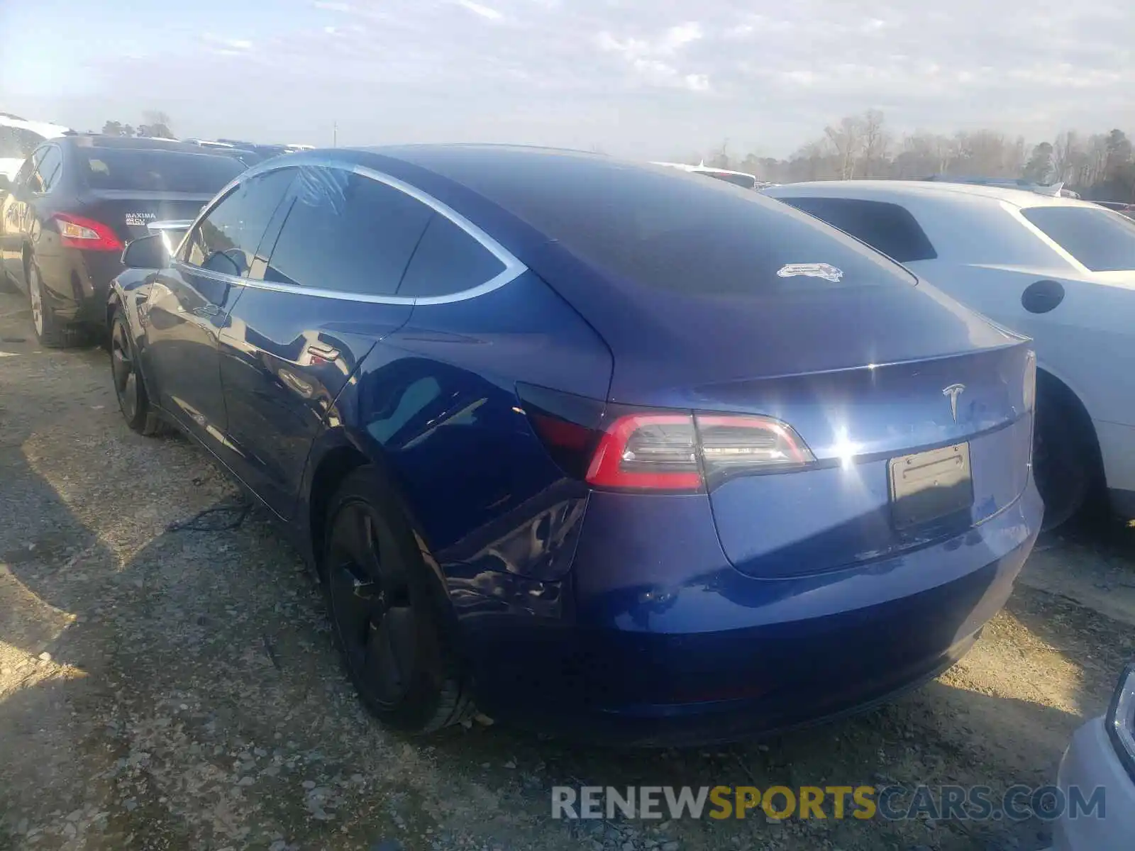 3 Фотография поврежденного автомобиля 5YJ3E1EA0LF658493 TESLA MODEL 3 2020