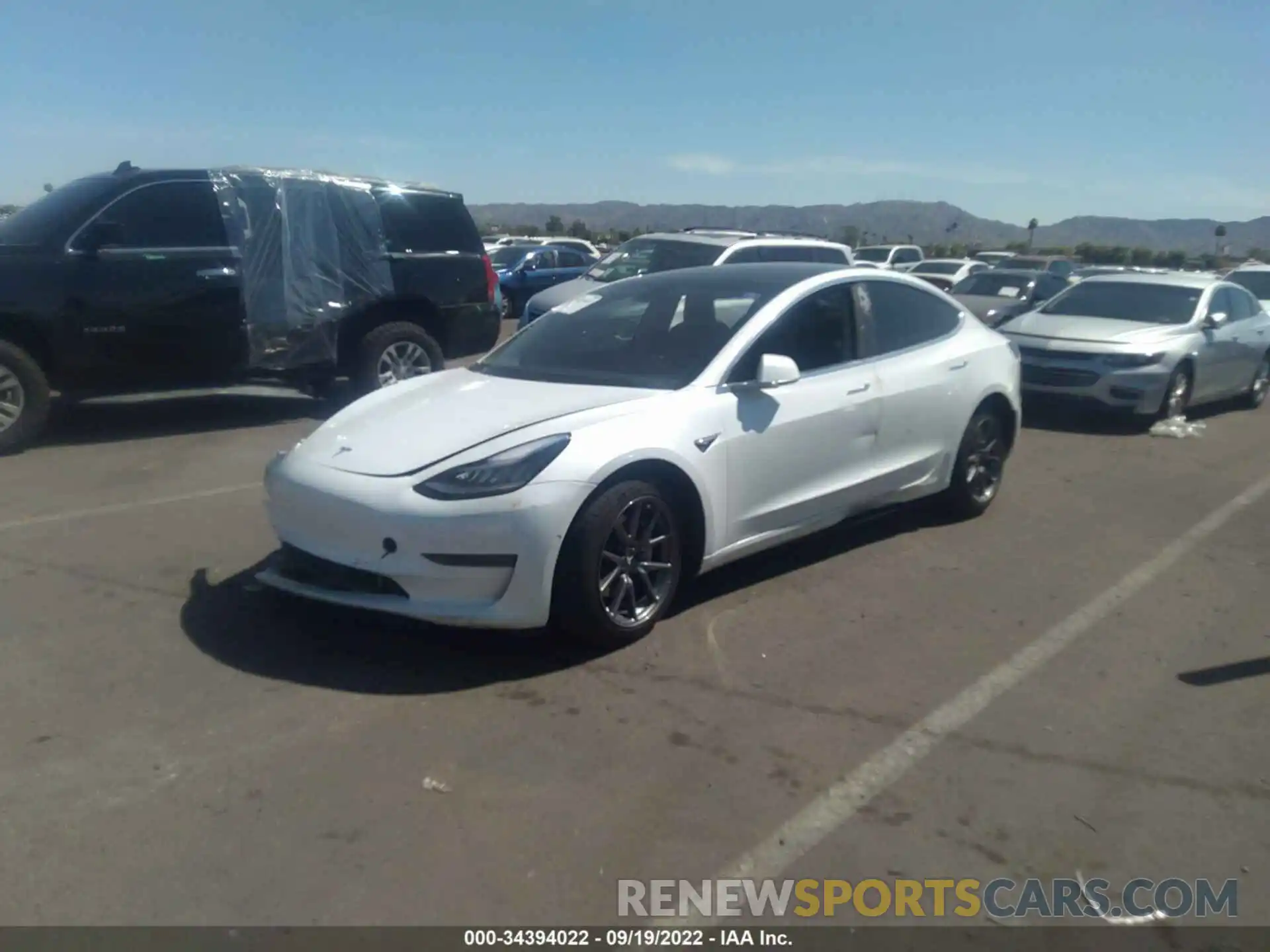 2 Фотография поврежденного автомобиля 5YJ3E1EA0LF660227 TESLA MODEL 3 2020