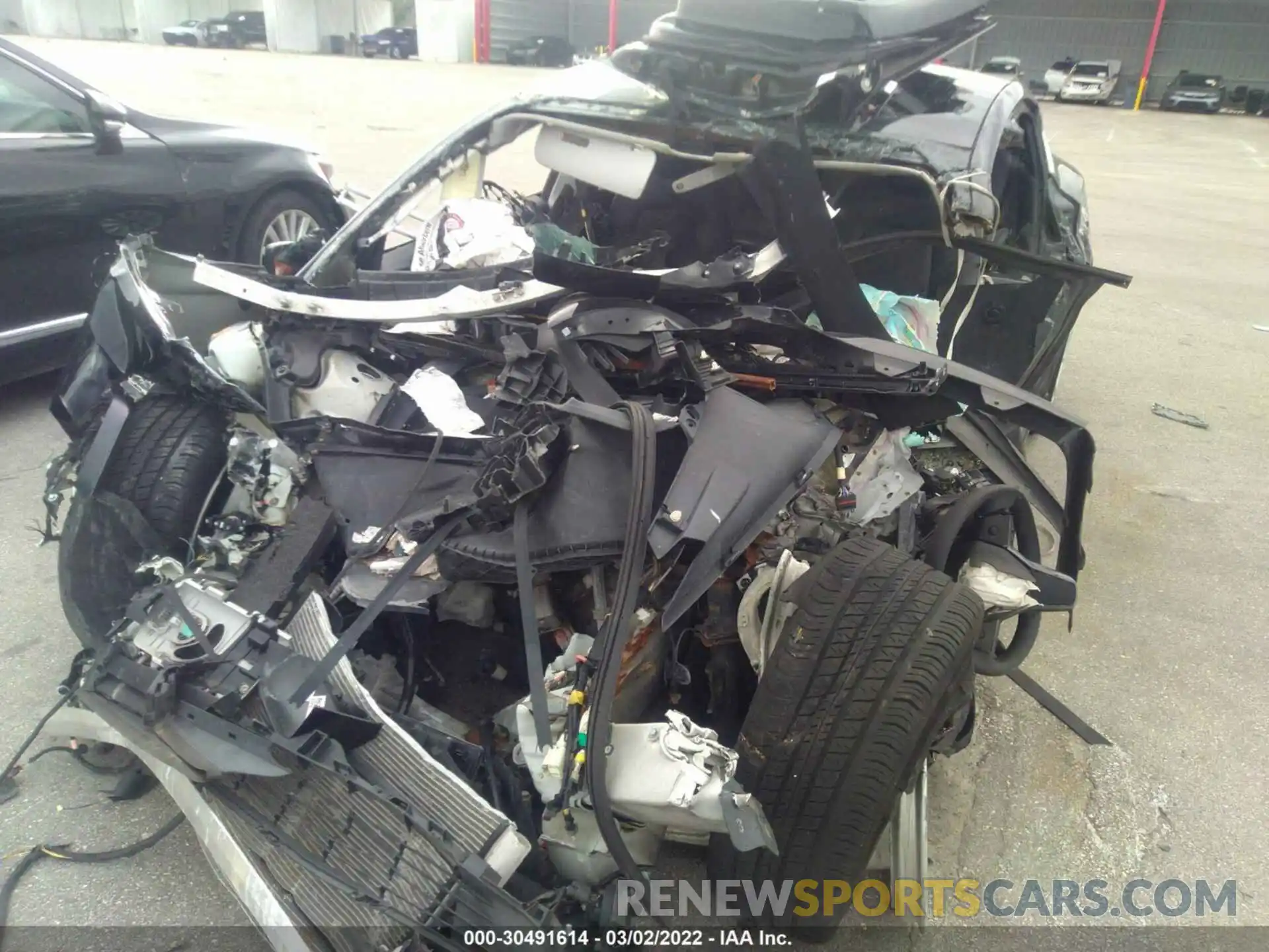 6 Photograph of a damaged car 5YJ3E1EA0LF660888 TESLA MODEL 3 2020