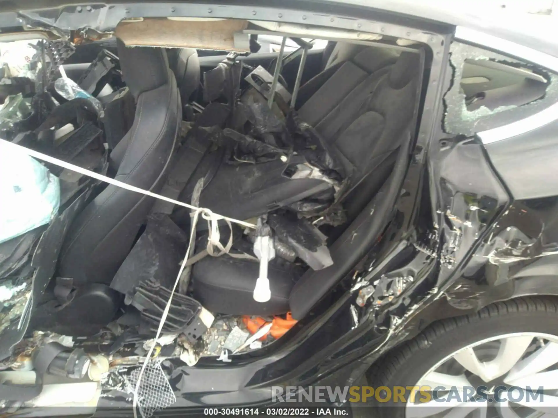 8 Photograph of a damaged car 5YJ3E1EA0LF660888 TESLA MODEL 3 2020