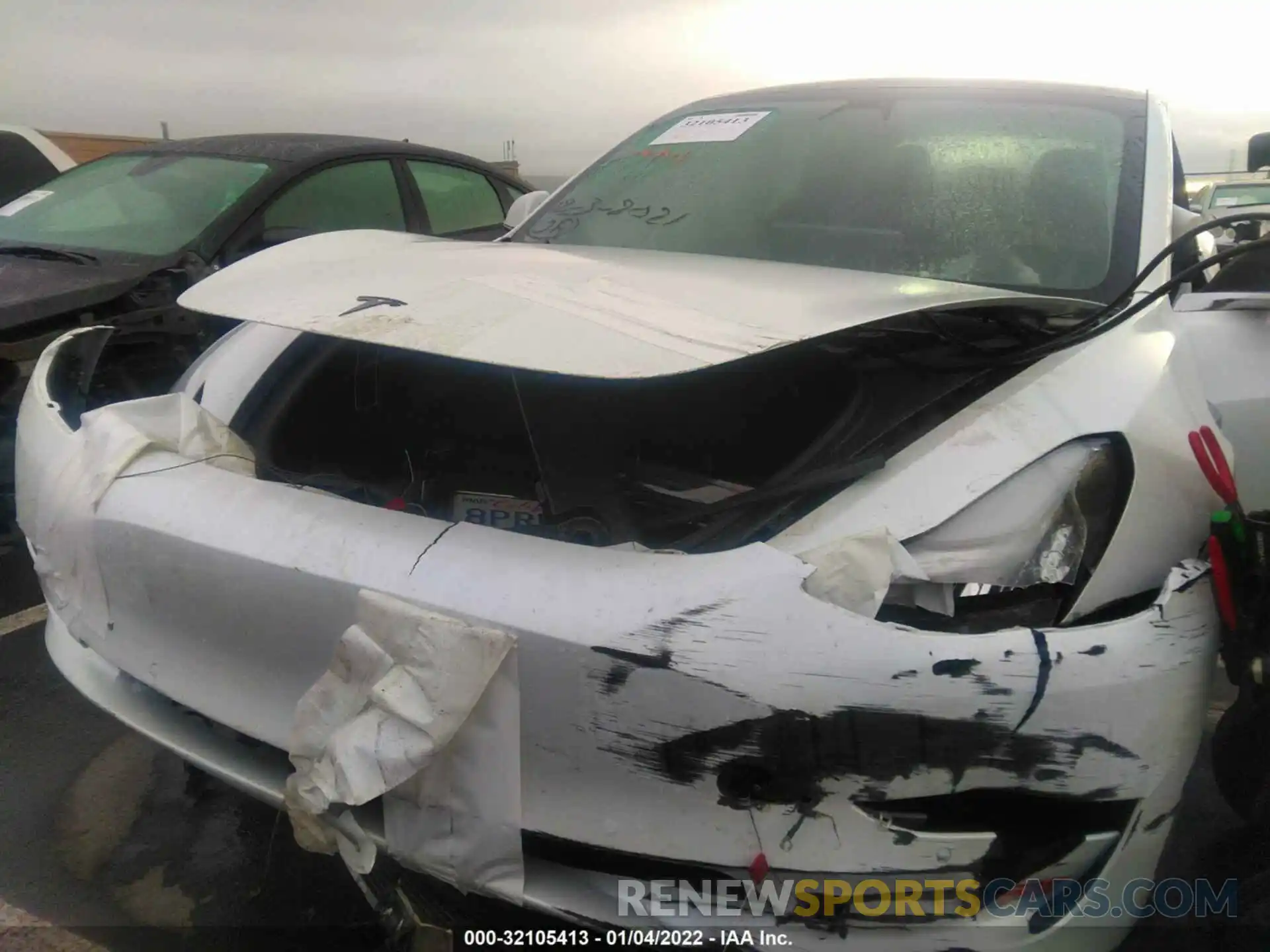 6 Photograph of a damaged car 5YJ3E1EA0LF661829 TESLA MODEL 3 2020