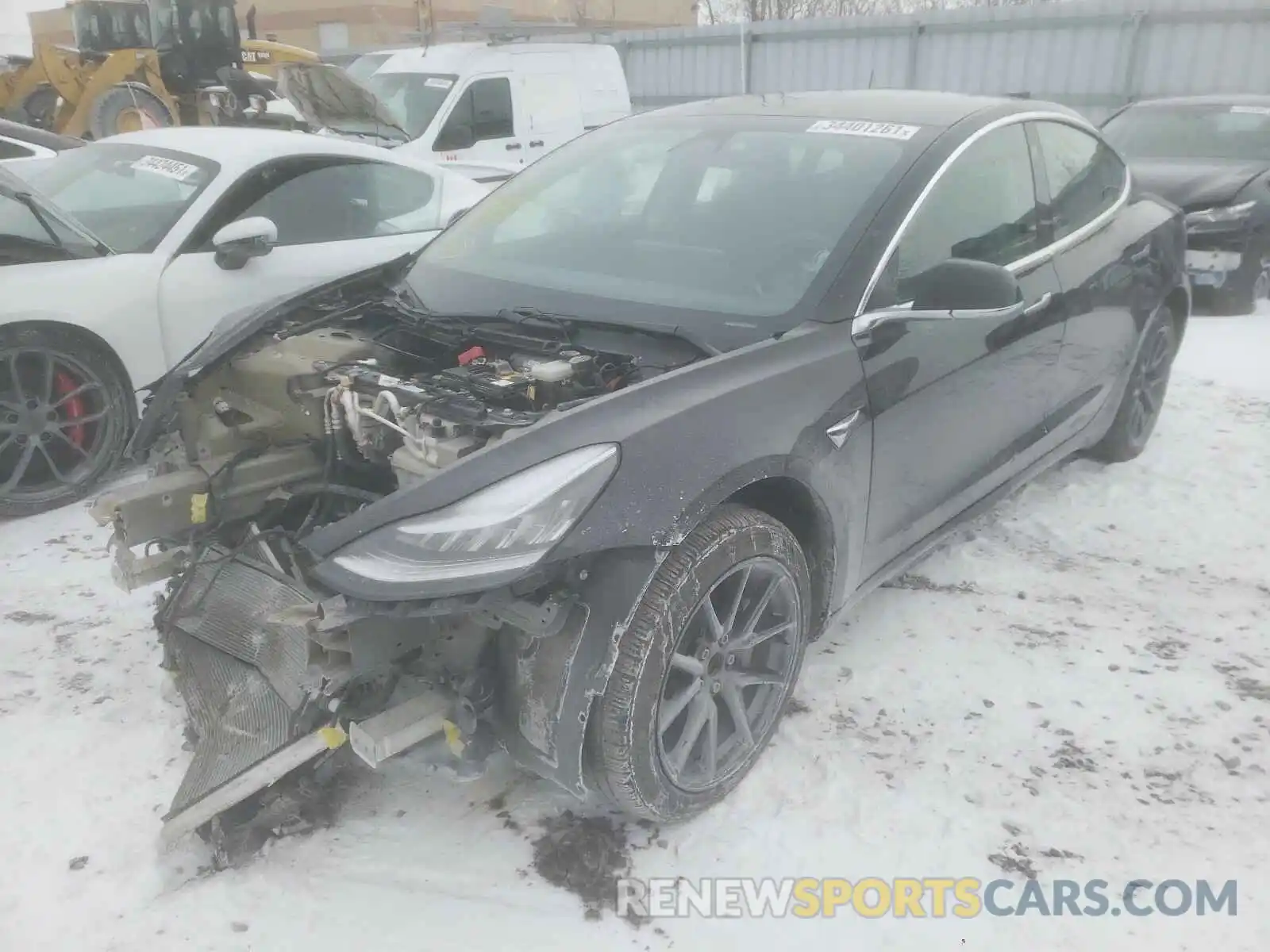 2 Фотография поврежденного автомобиля 5YJ3E1EA0LF738439 TESLA MODEL 3 2020