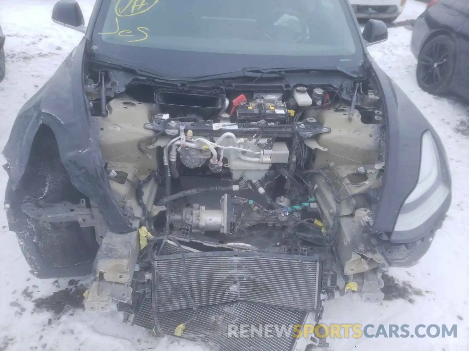 9 Photograph of a damaged car 5YJ3E1EA0LF738439 TESLA MODEL 3 2020