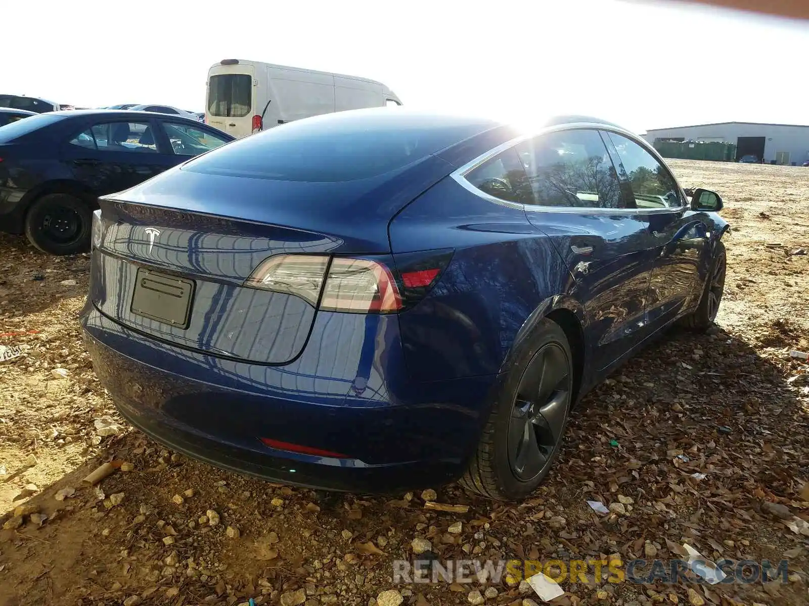 4 Фотография поврежденного автомобиля 5YJ3E1EA0LF792422 TESLA MODEL 3 2020