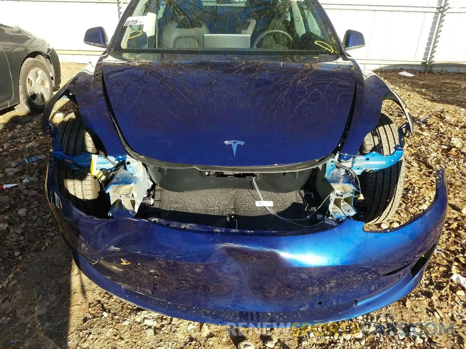 9 Photograph of a damaged car 5YJ3E1EA0LF792422 TESLA MODEL 3 2020