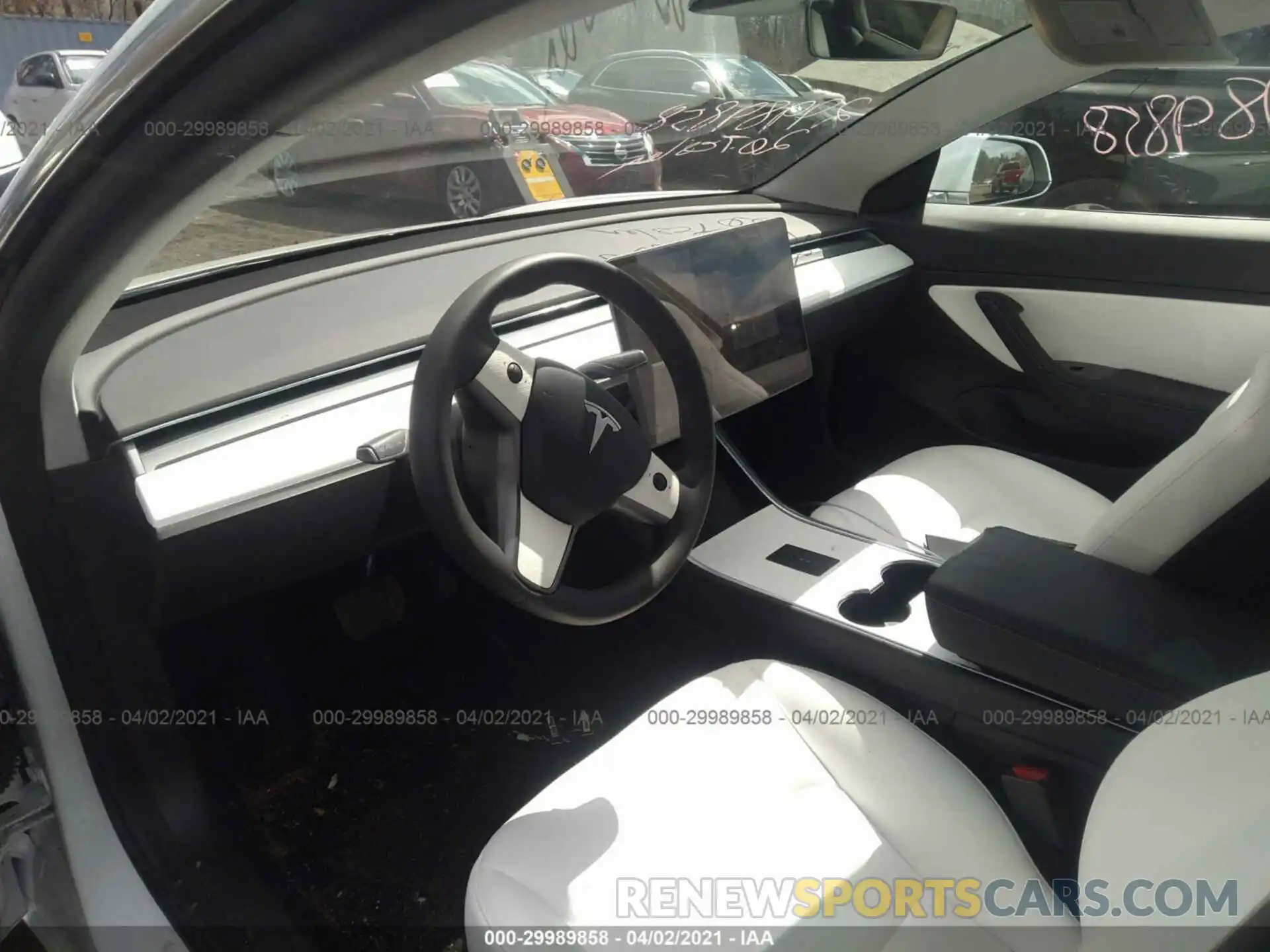 5 Photograph of a damaged car 5YJ3E1EA0LF793473 TESLA MODEL 3 2020