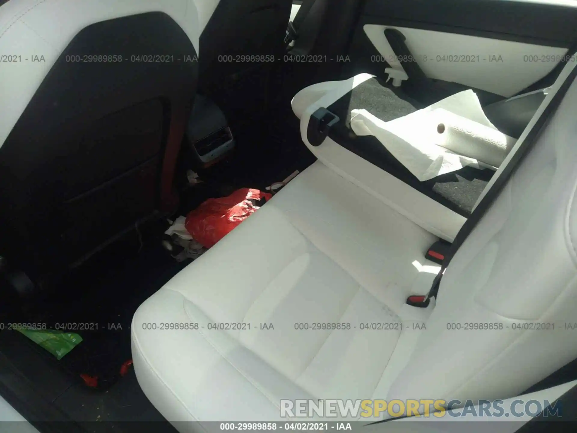 8 Photograph of a damaged car 5YJ3E1EA0LF793473 TESLA MODEL 3 2020