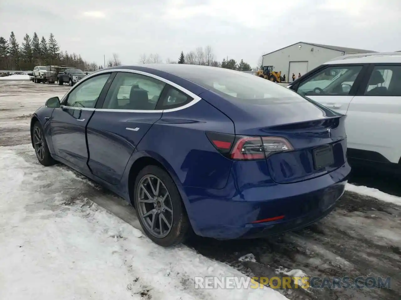 3 Photograph of a damaged car 5YJ3E1EA0LF798513 TESLA MODEL 3 2020