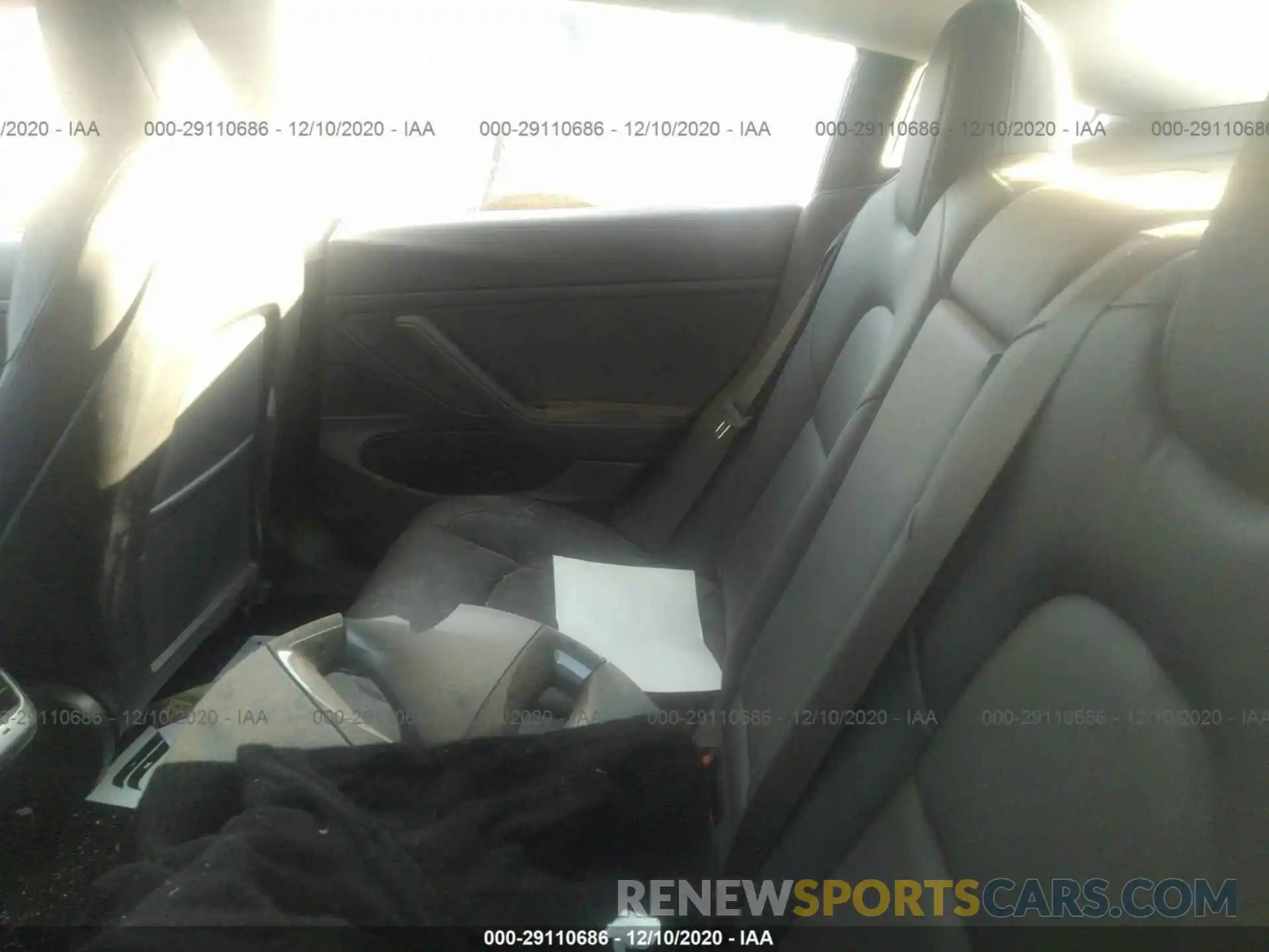 8 Photograph of a damaged car 5YJ3E1EA0LF798804 TESLA MODEL 3 2020