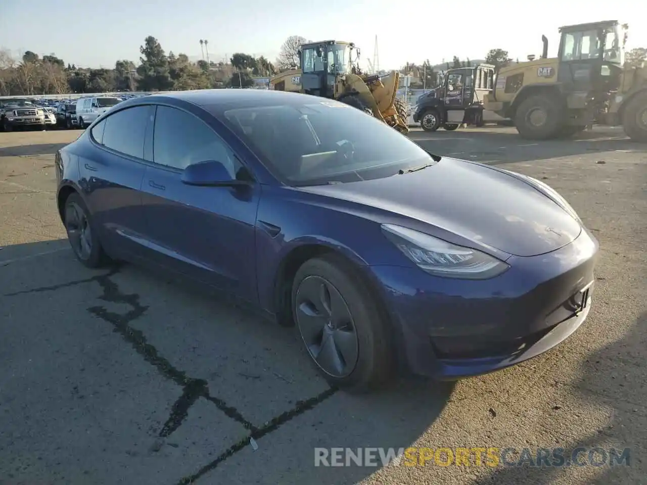 4 Photograph of a damaged car 5YJ3E1EA0LF805654 TESLA MODEL 3 2020