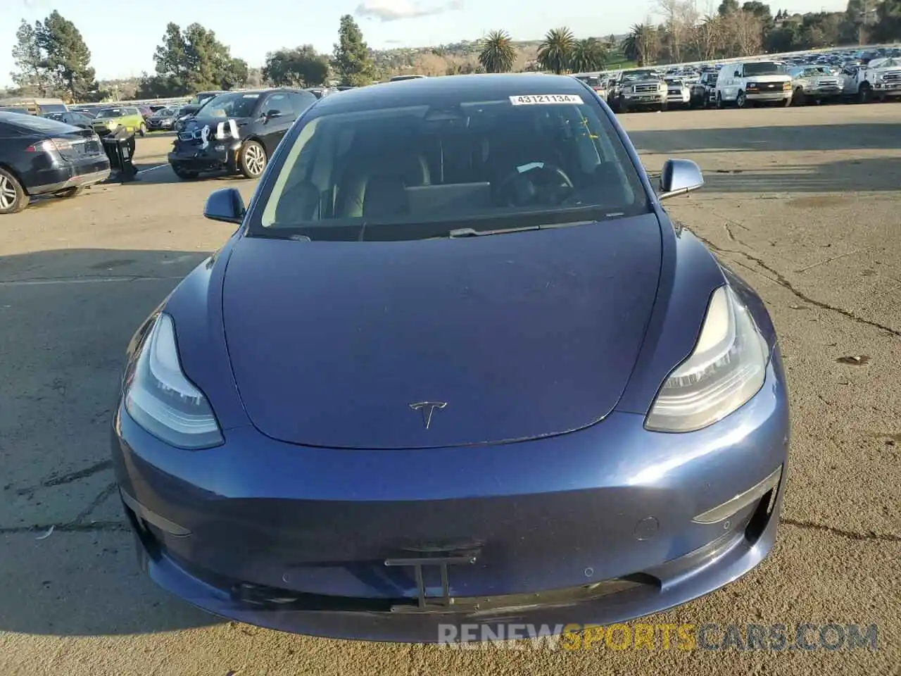 5 Photograph of a damaged car 5YJ3E1EA0LF805654 TESLA MODEL 3 2020