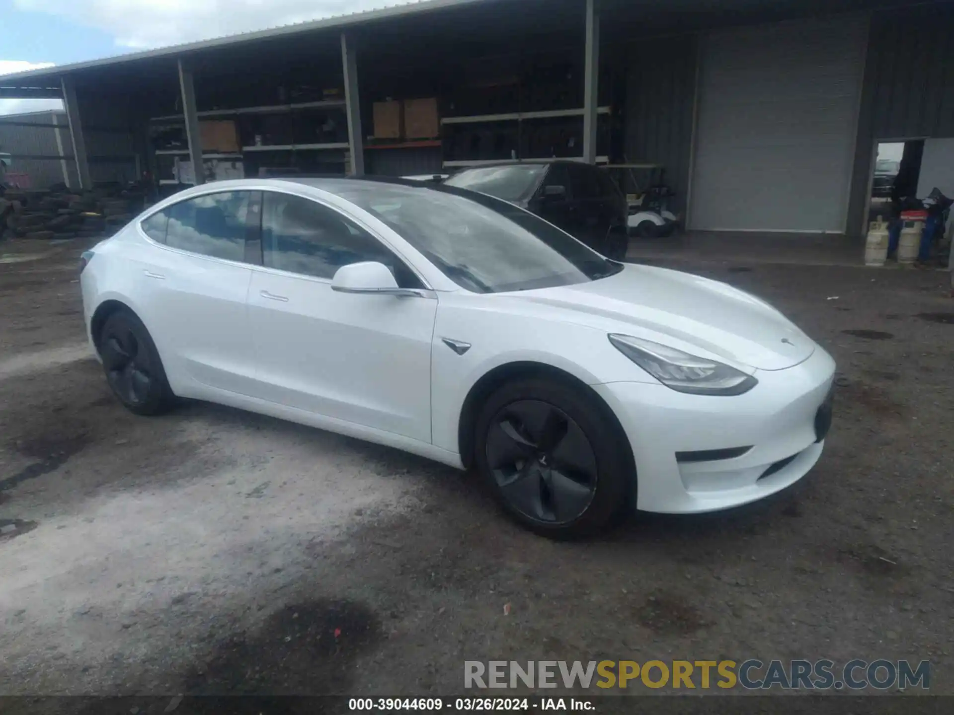 1 Photograph of a damaged car 5YJ3E1EA1LF597820 TESLA MODEL 3 2020