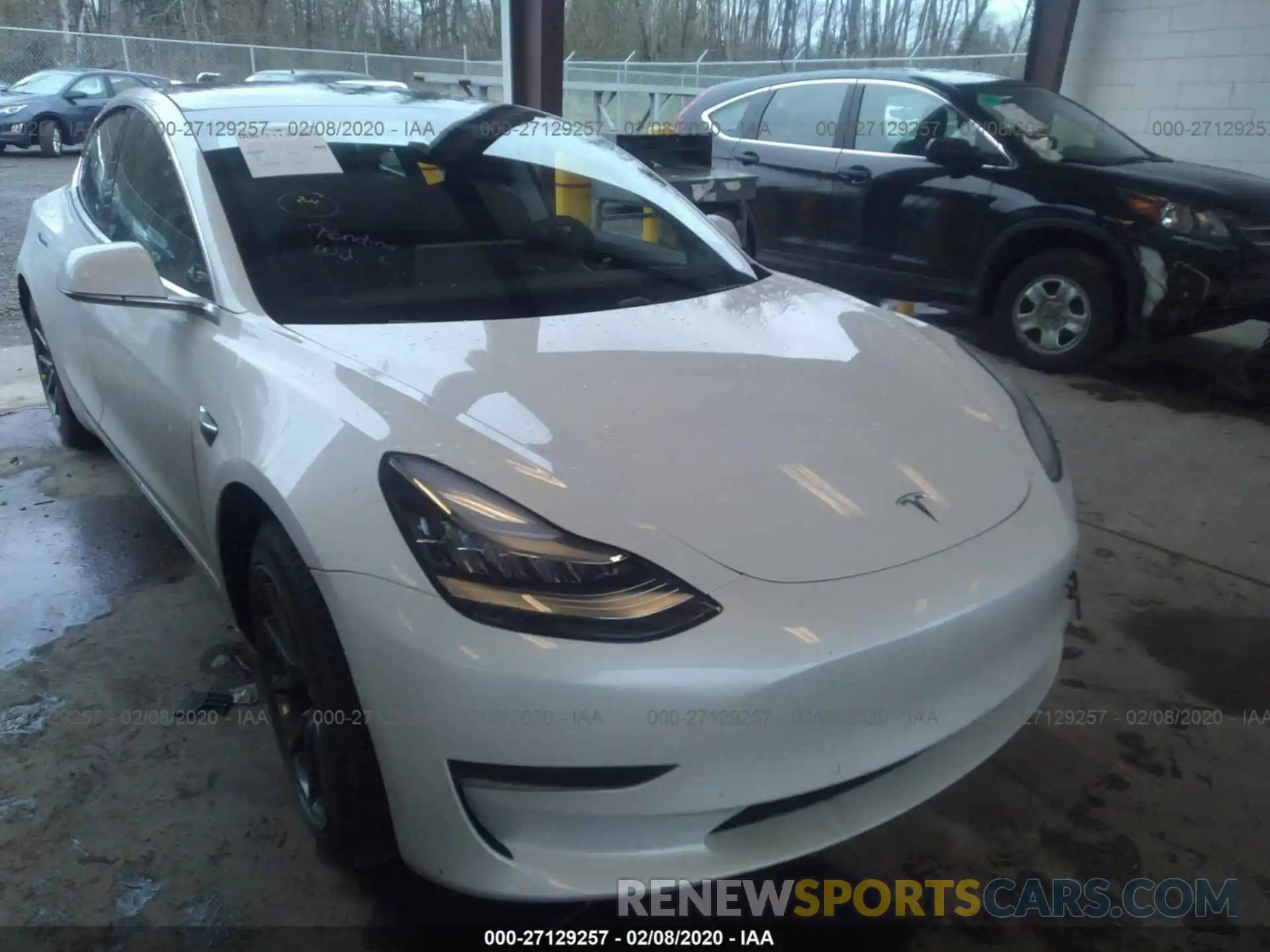 1 Фотография поврежденного автомобиля 5YJ3E1EA1LF598126 TESLA MODEL 3 2020