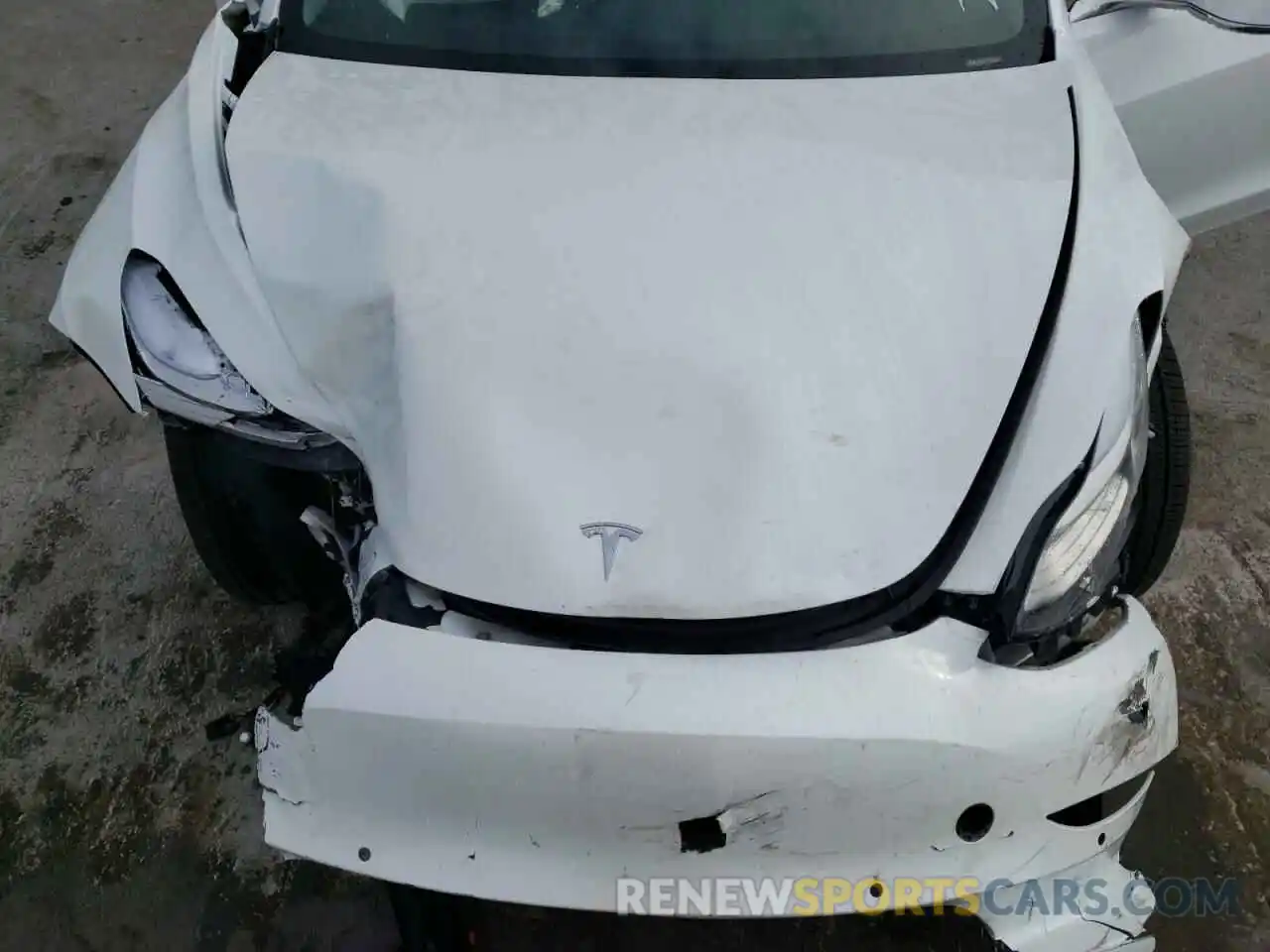 7 Photograph of a damaged car 5YJ3E1EA1LF599213 TESLA MODEL 3 2020